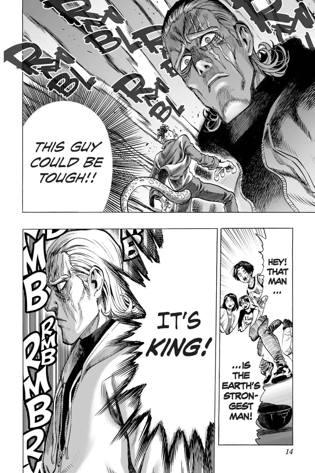 One Punch Man, chapter 38, page 6