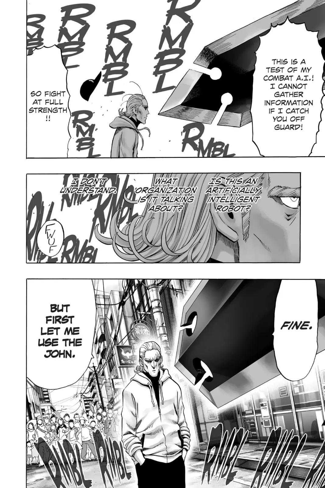 One Punch Man, chapter 38, page 19