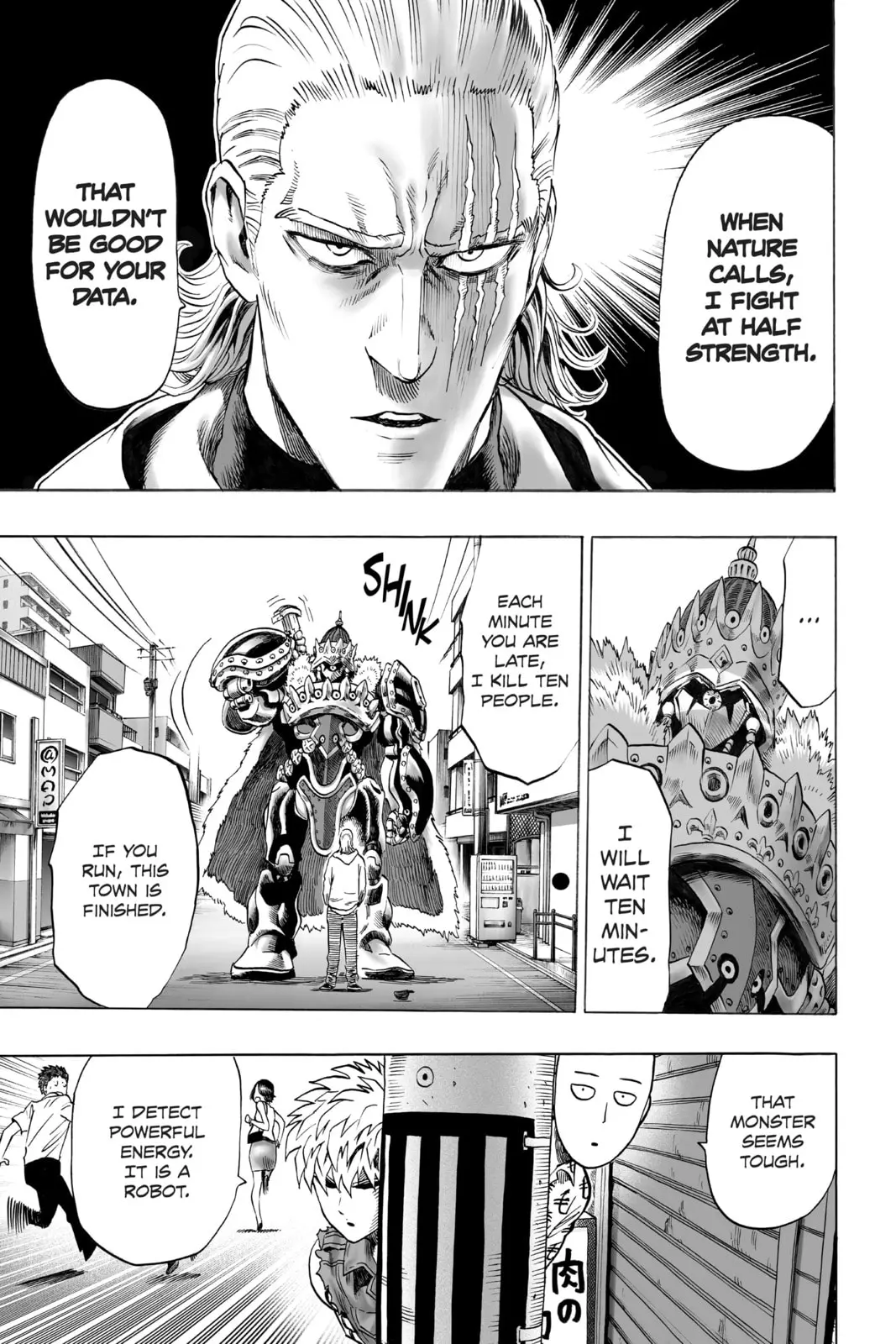 One Punch Man, chapter 38, page 20