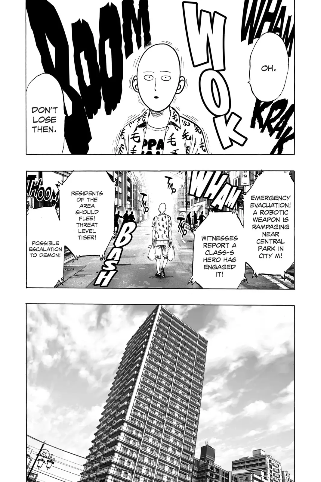 One Punch Man, chapter 38, page 40