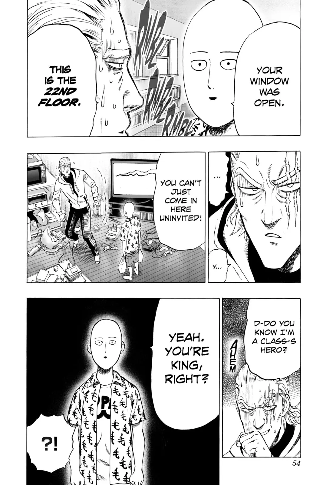 One Punch Man, chapter 38, page 44