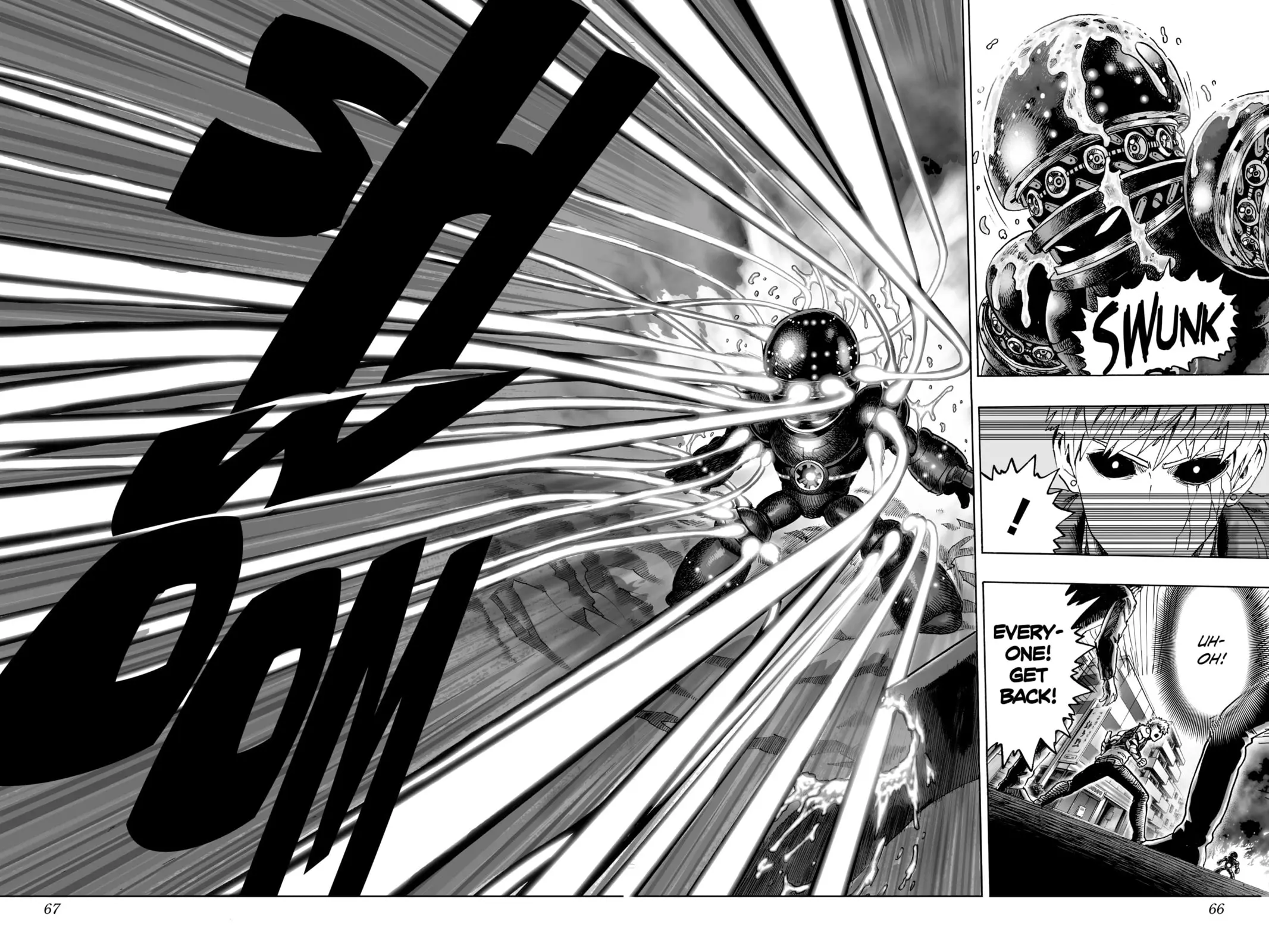 One Punch Man, chapter 38, page 55