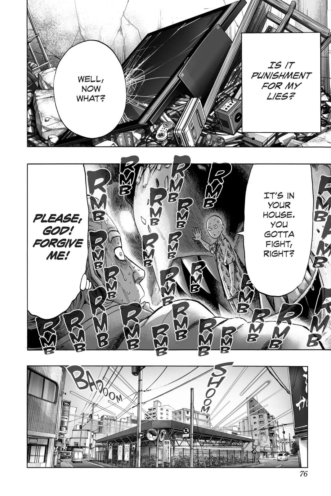 One Punch Man, chapter 38, page 64