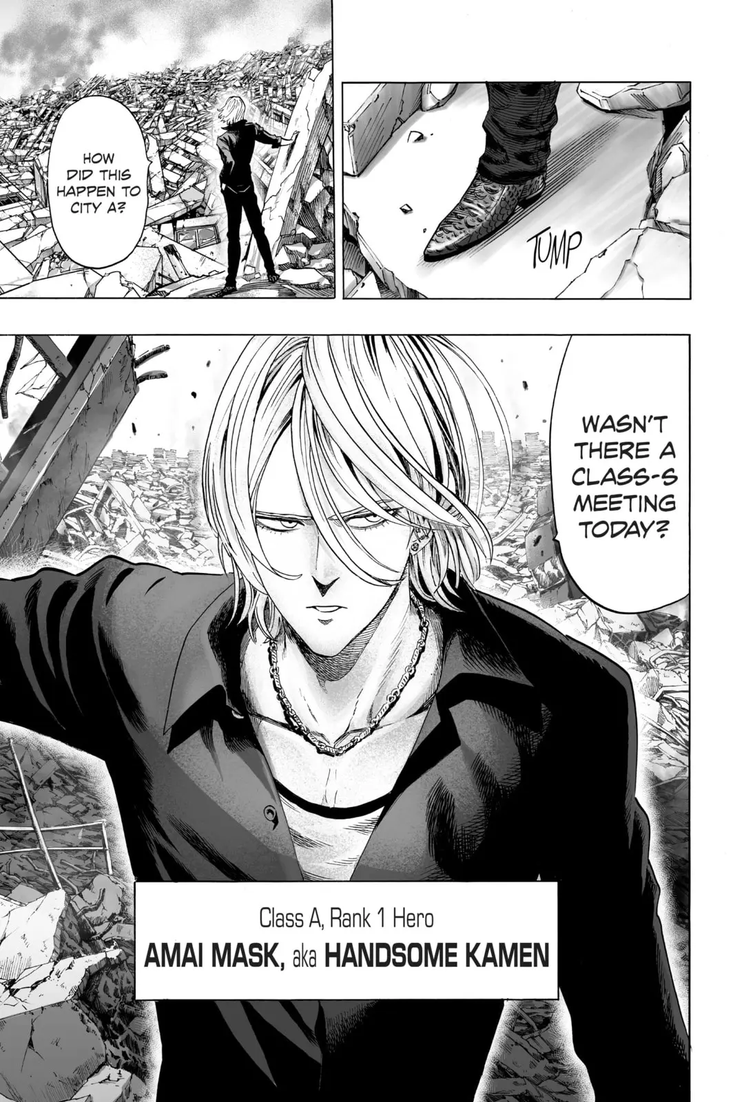 One Punch Man, chapter 37, page 7