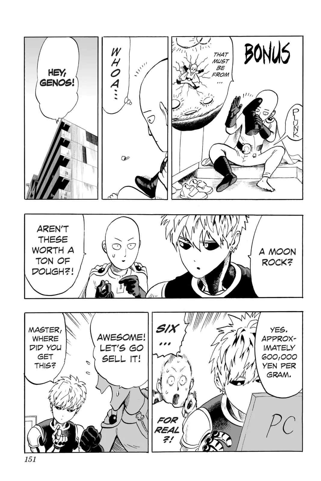 One Punch Man, chapter 37, page 33