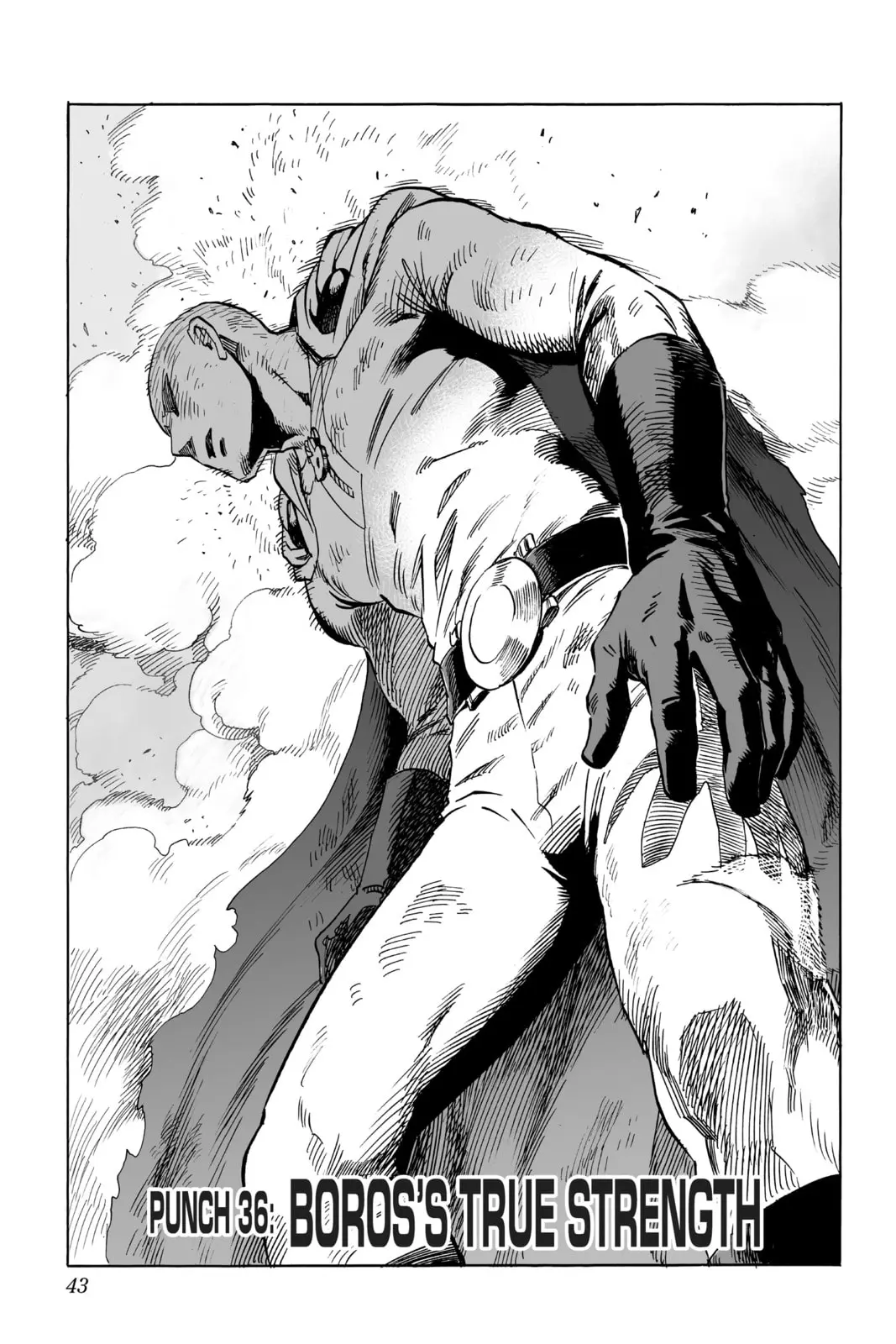 One Punch Man, chapter 36, page 1