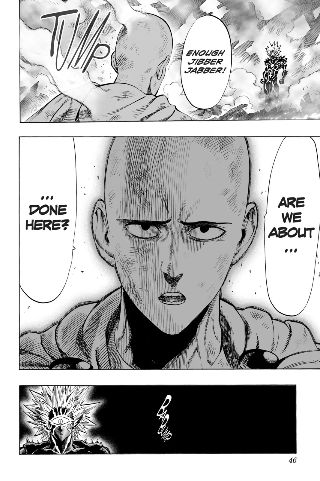 One Punch Man, chapter 36, page 4