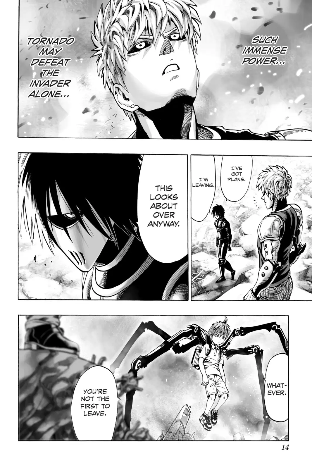 One Punch Man, chapter 35, page 8