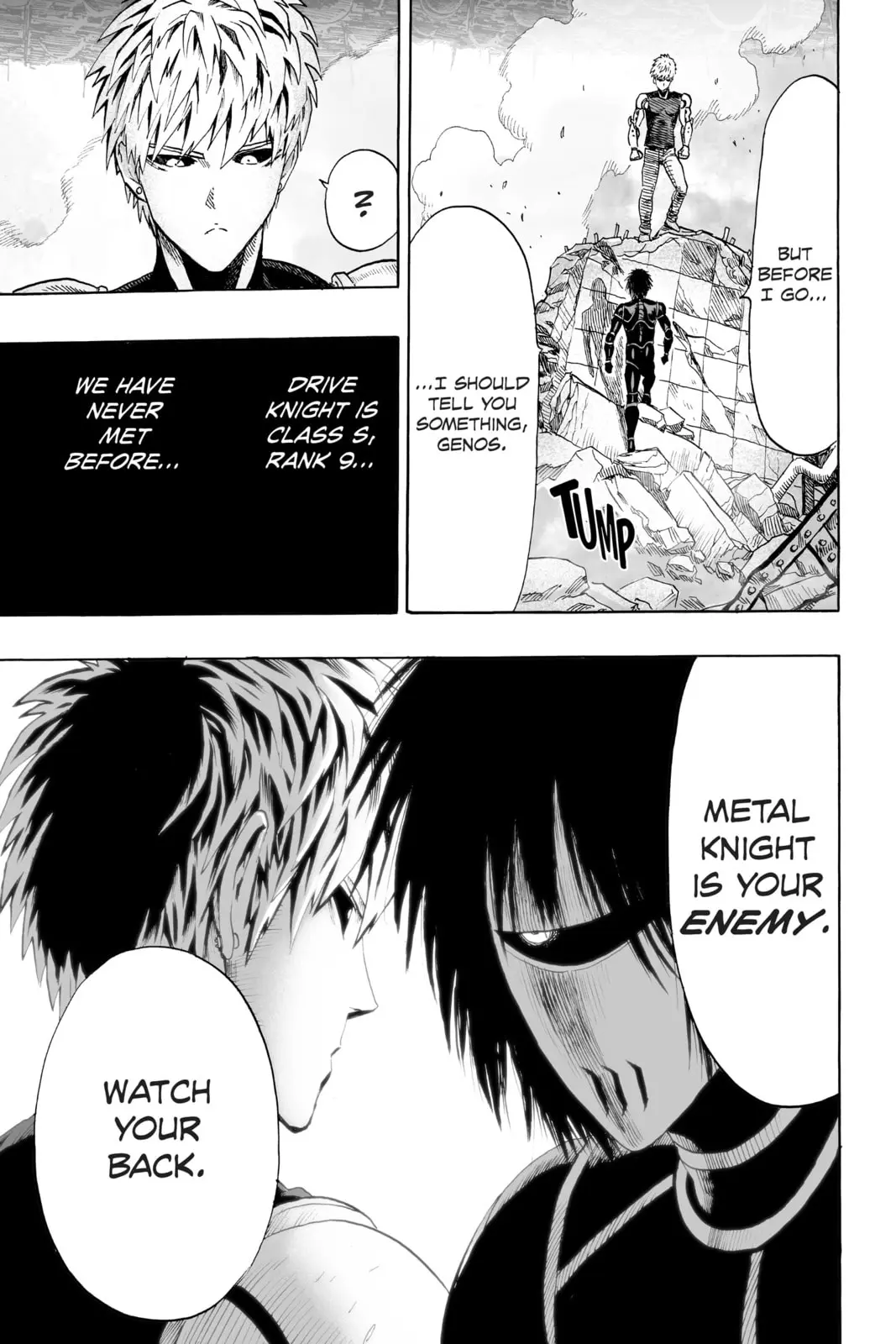 One Punch Man, chapter 35, page 9