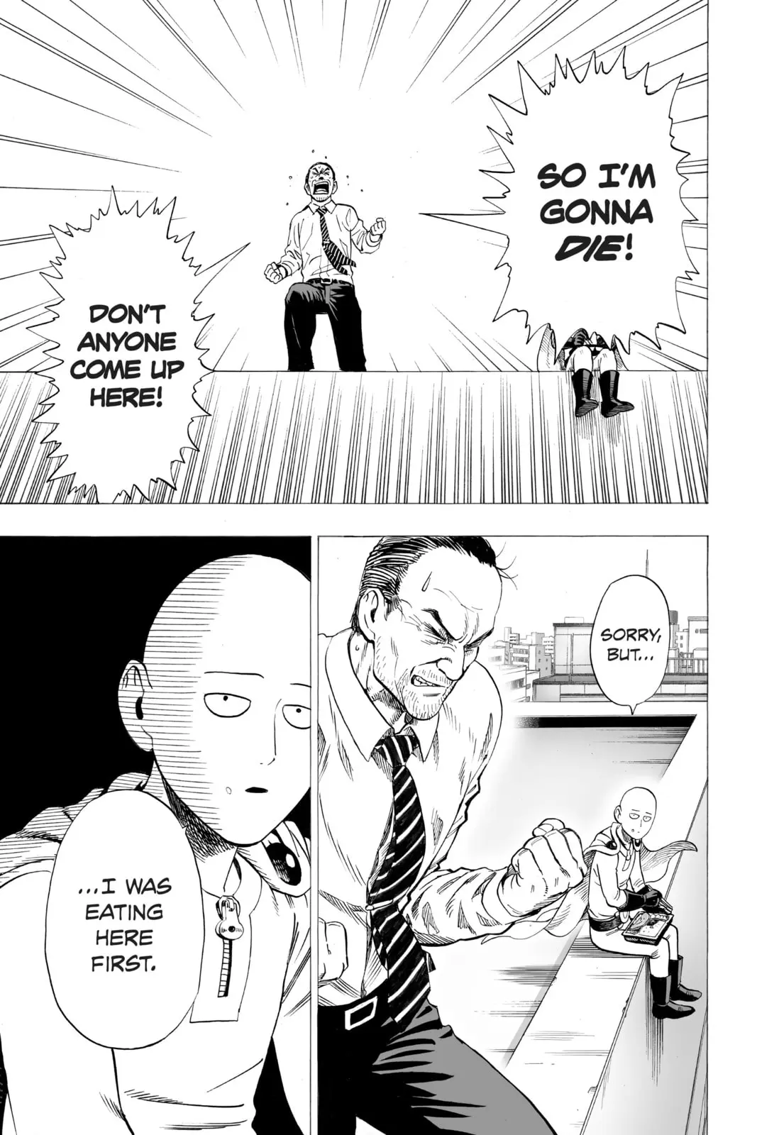 One Punch Man, chapter 34.5, page 3