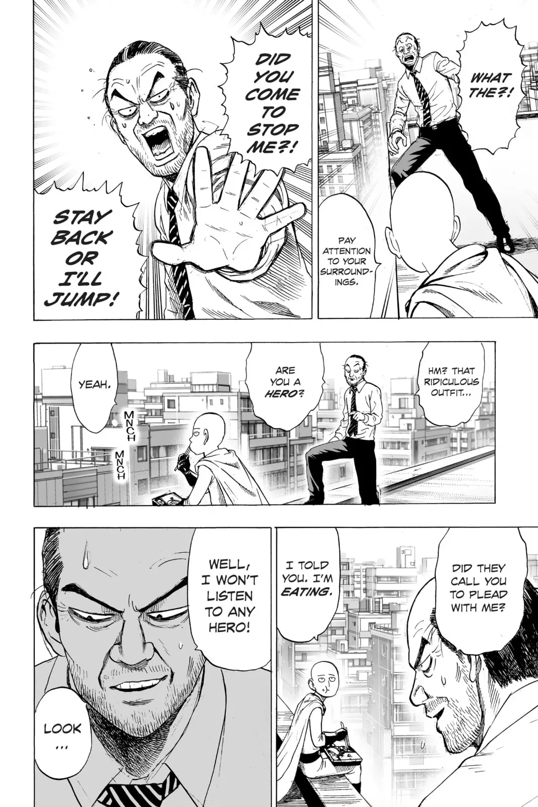 One Punch Man, chapter 34.5, page 4