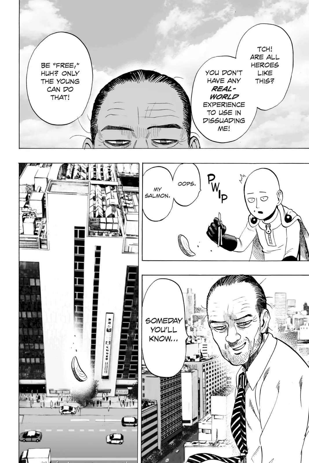 One Punch Man, chapter 34.5, page 8