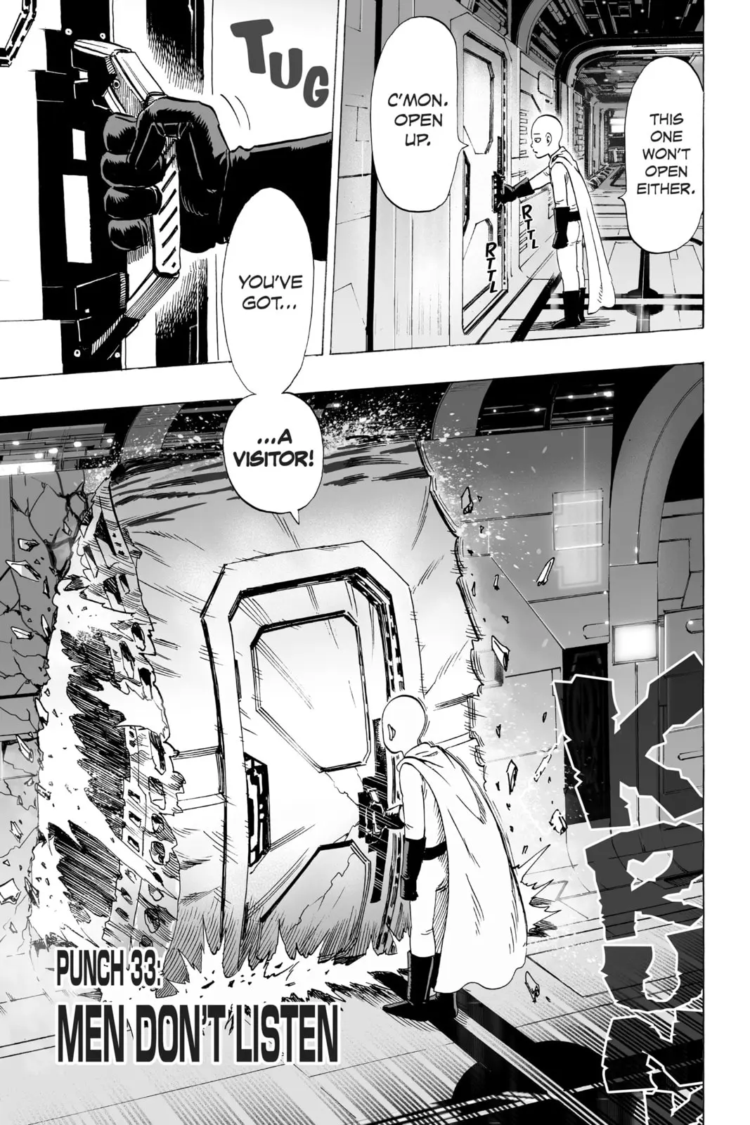 One Punch Man, chapter 33, page 1