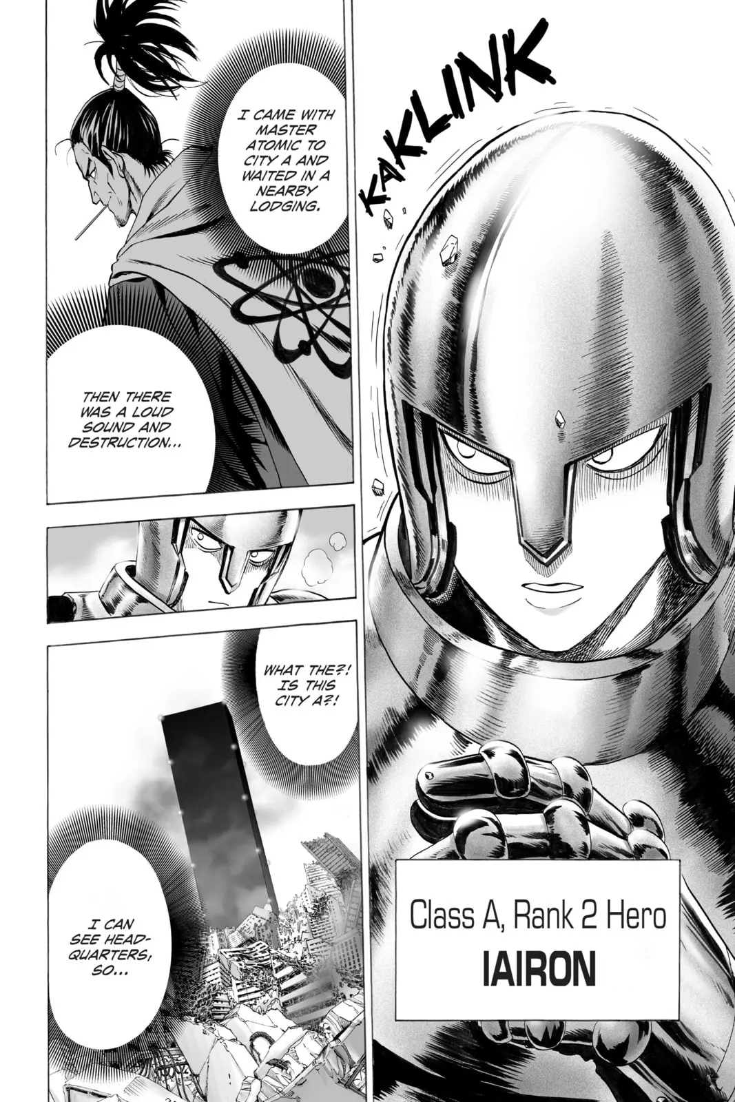 One Punch Man, chapter 32, page 8