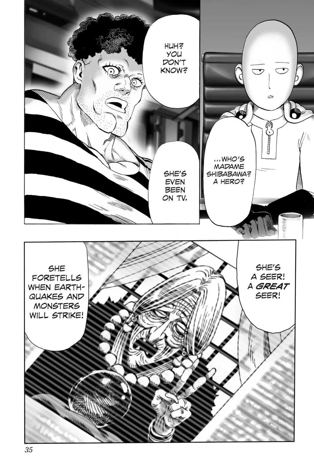 One Punch Man, chapter 31, page 8