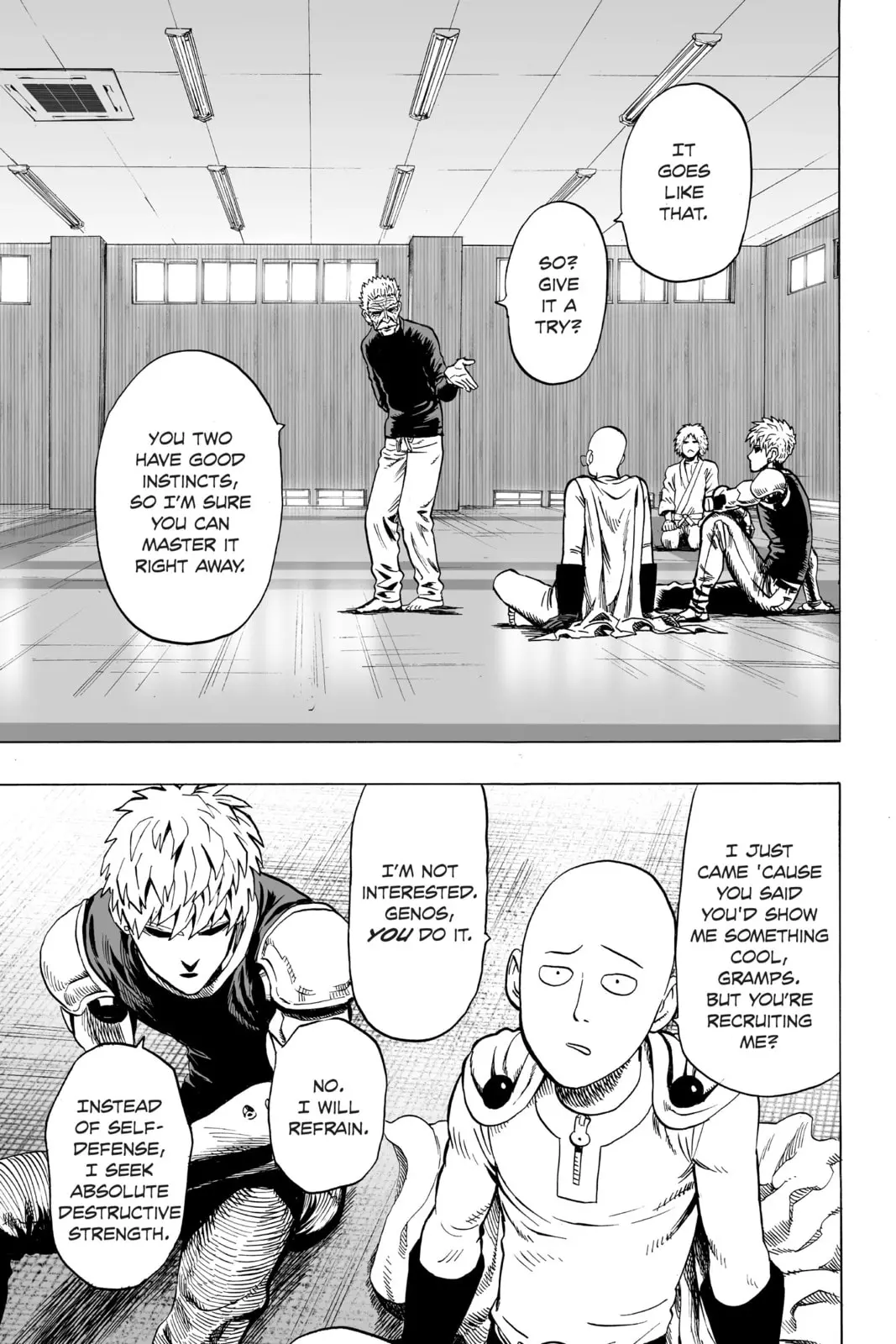 One Punch Man, chapter 30, page 3