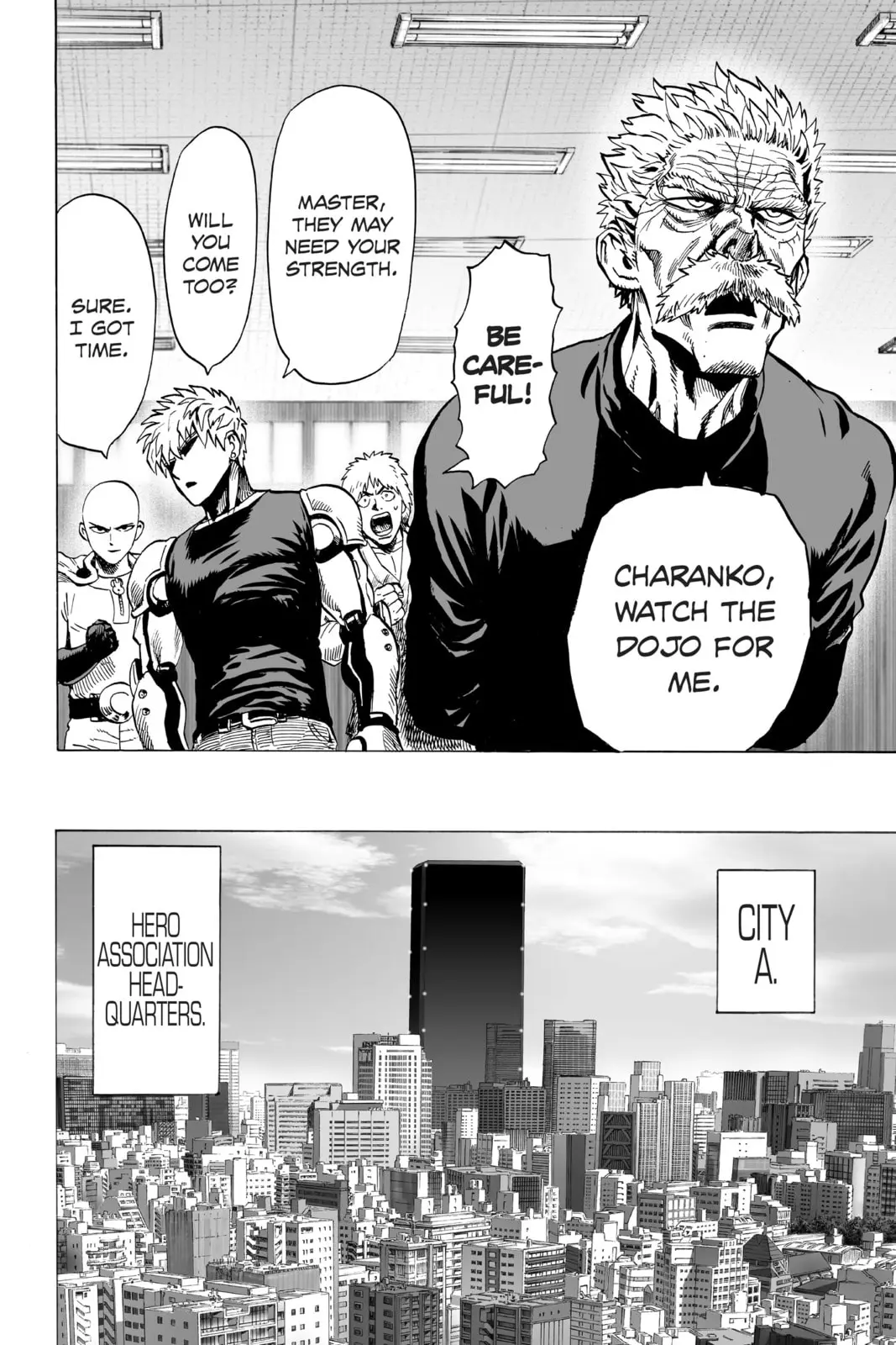 One Punch Man, chapter 30, page 8