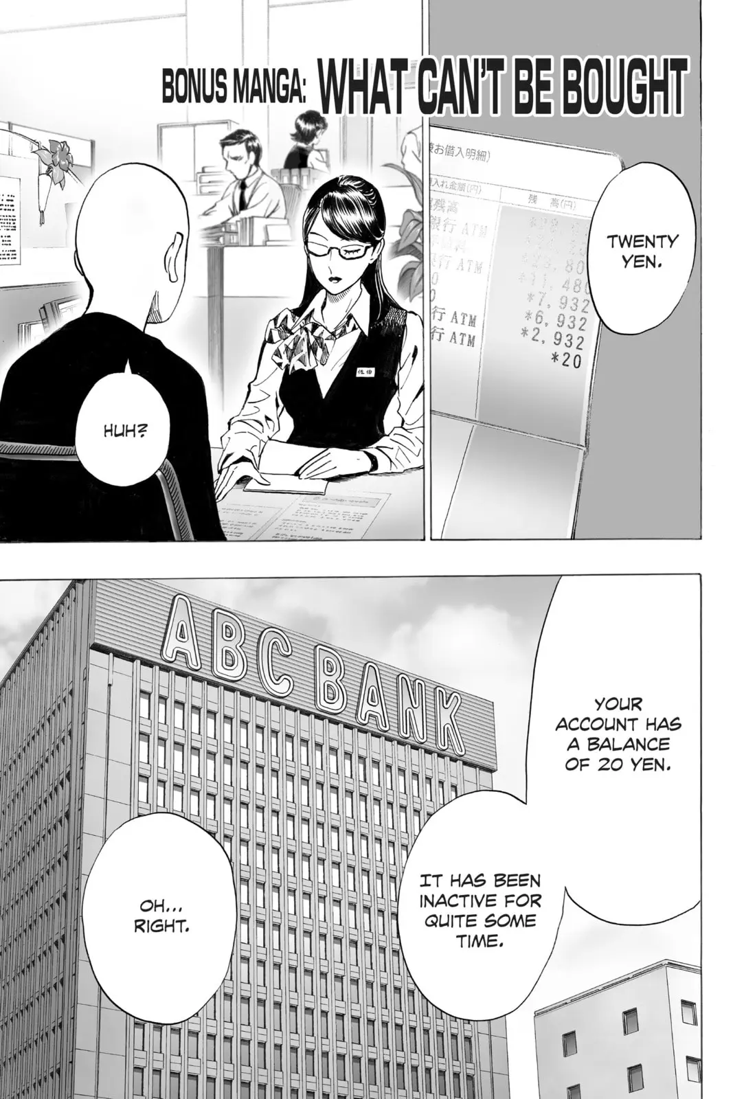 One Punch Man, chapter 29.5, page 1
