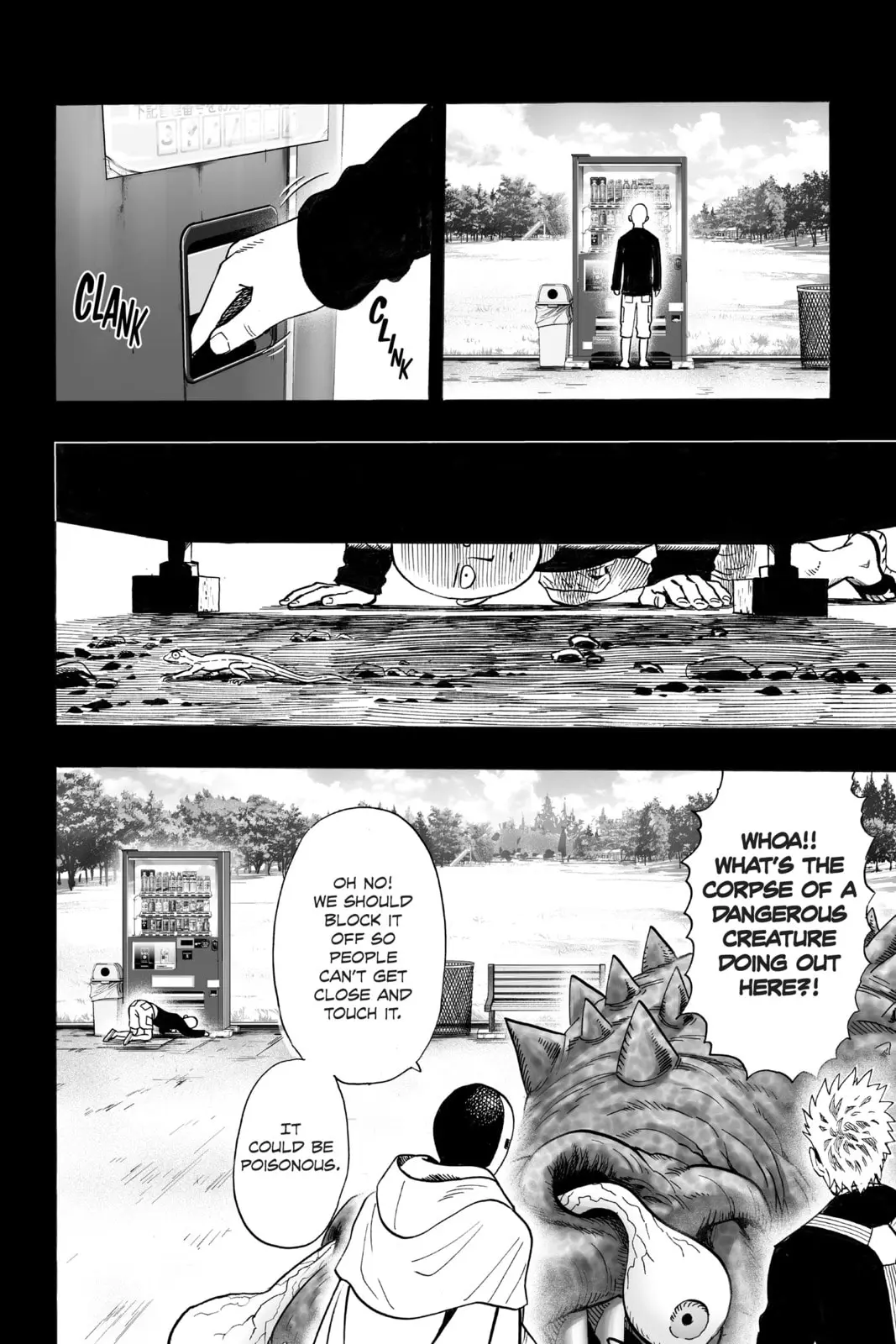 One Punch Man, chapter 29.5, page 4