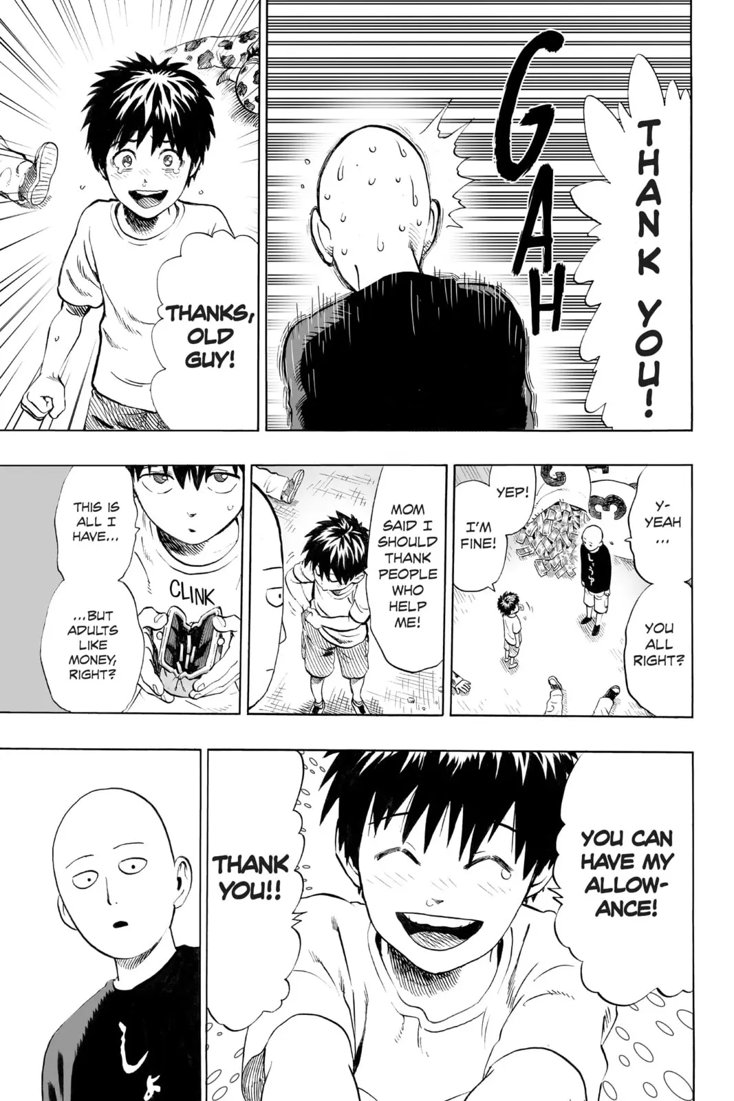 One Punch Man, chapter 29.5, page 17