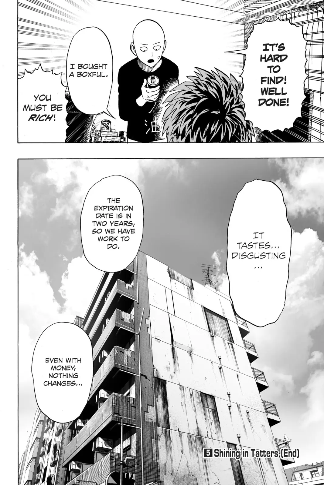 One Punch Man, chapter 29.5, page 20