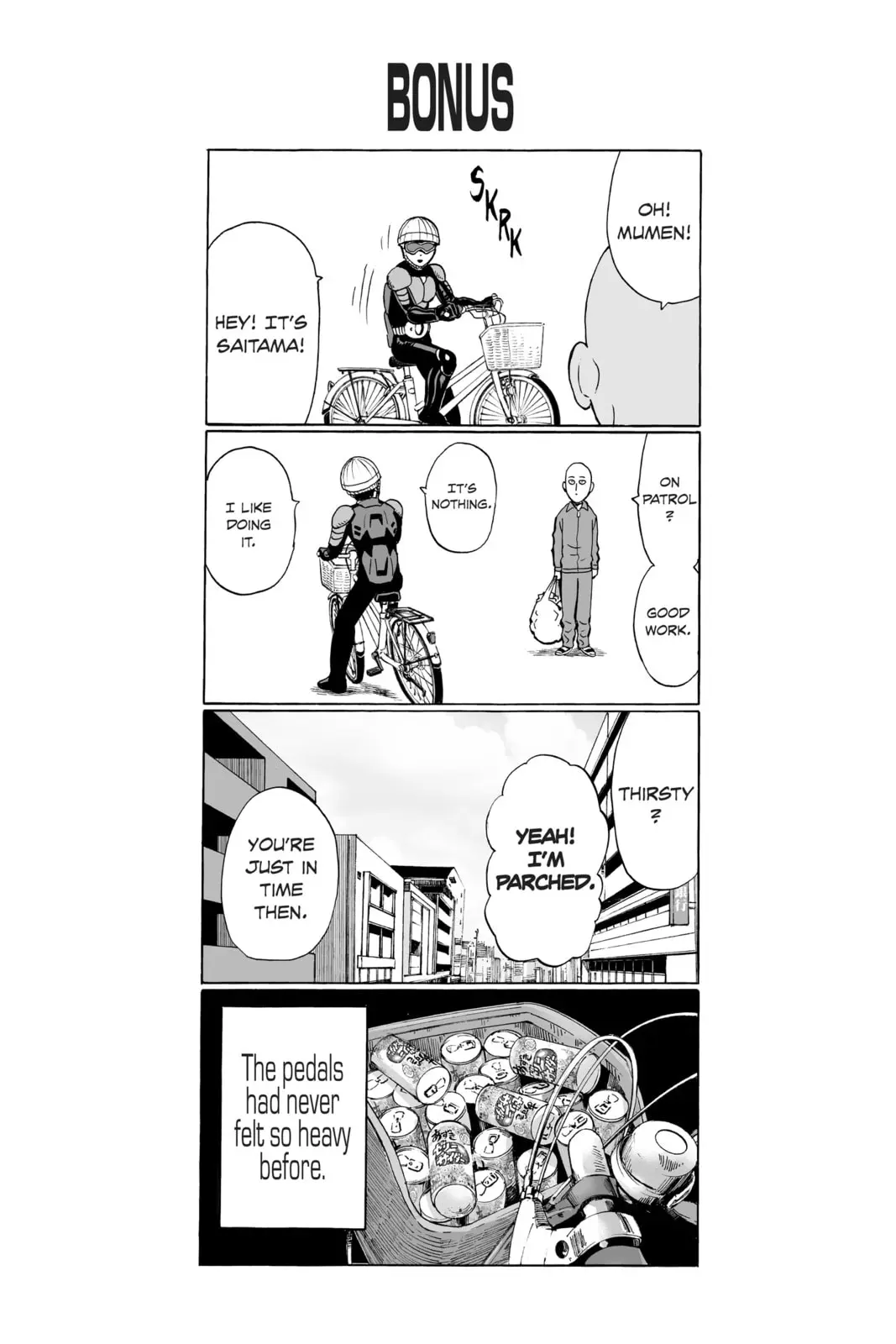 One Punch Man, chapter 29.5, page 21
