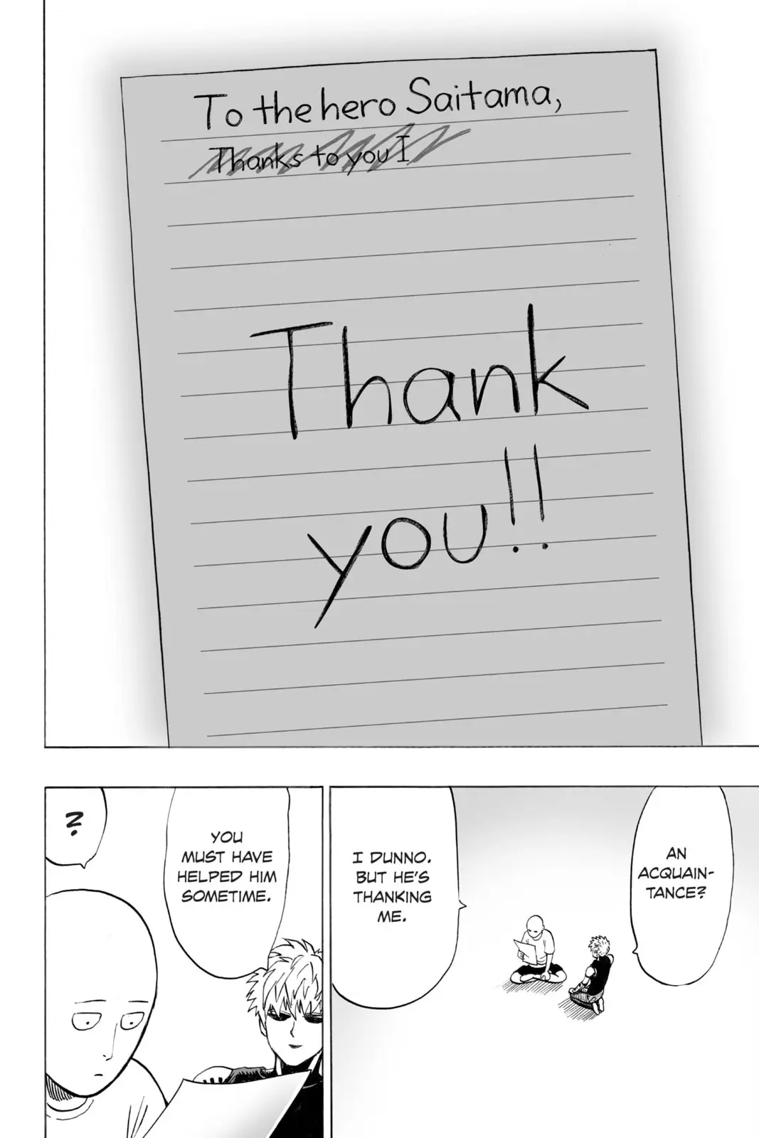 One Punch Man, chapter 29, page 6