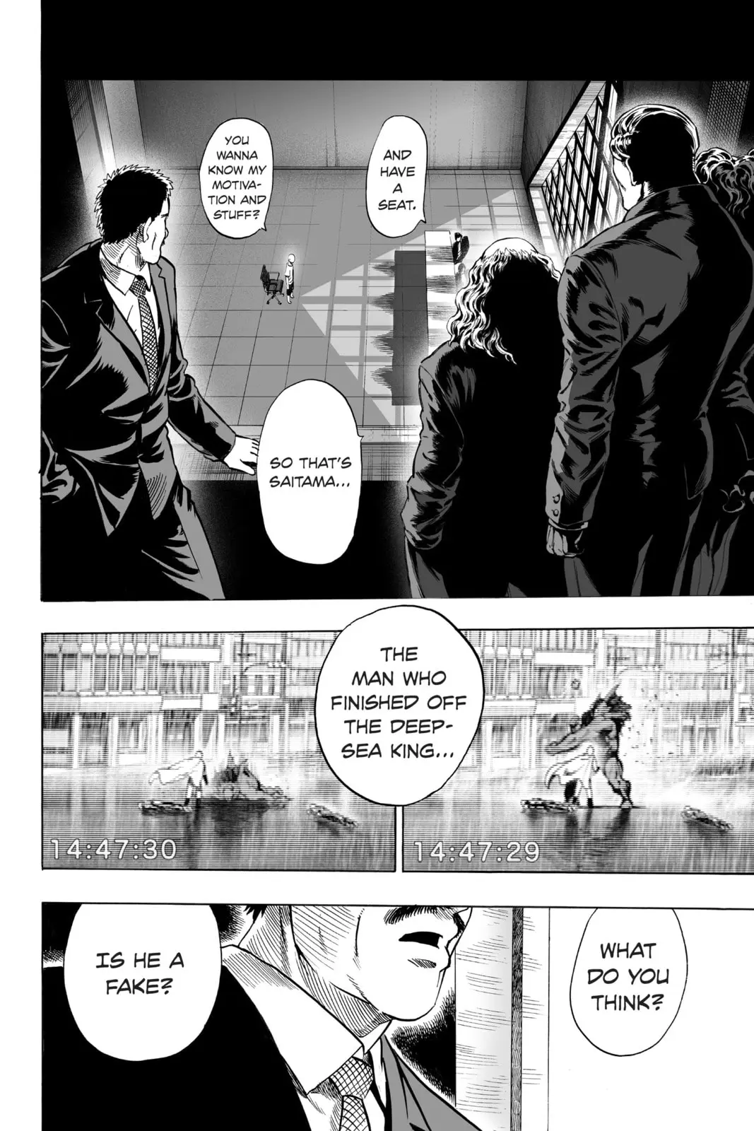 One Punch Man, chapter 29, page 12