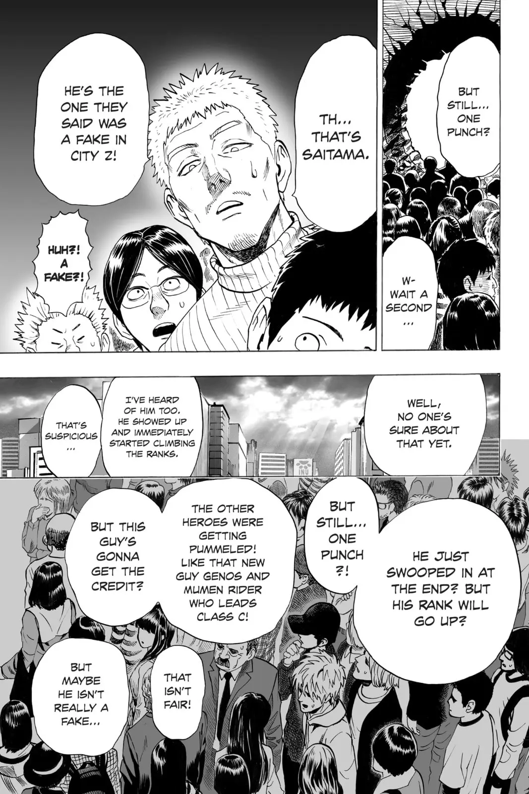One Punch Man, chapter 28, page 14