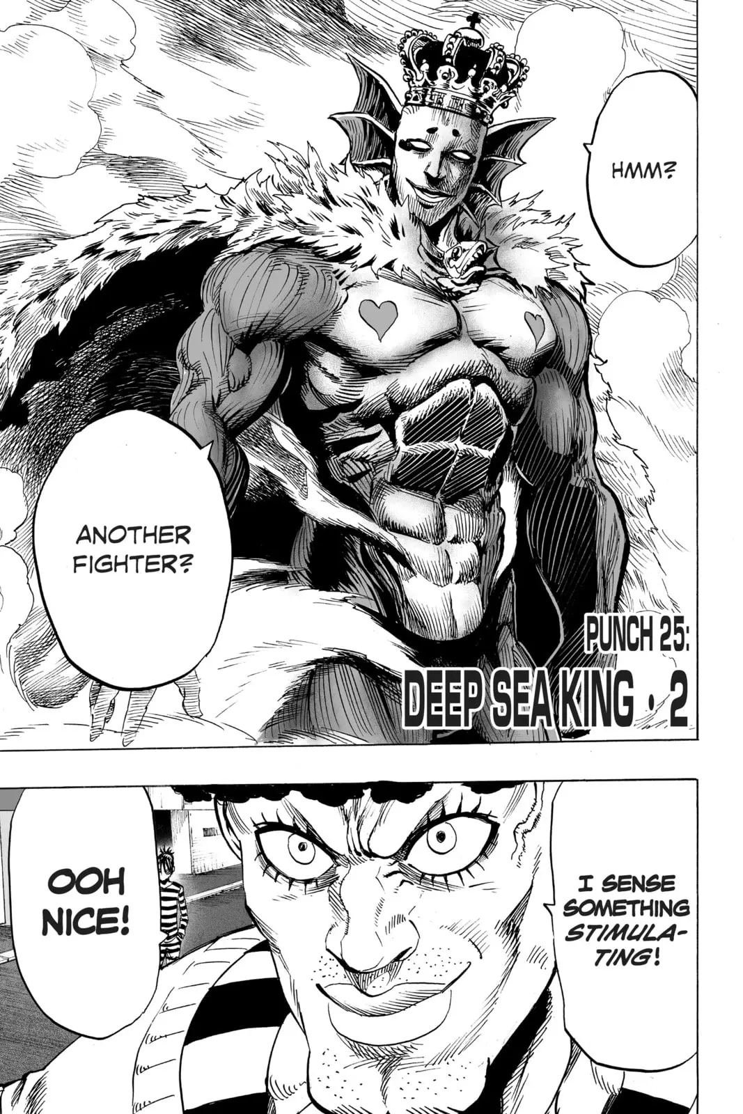 One Punch Man, chapter 25, page 1
