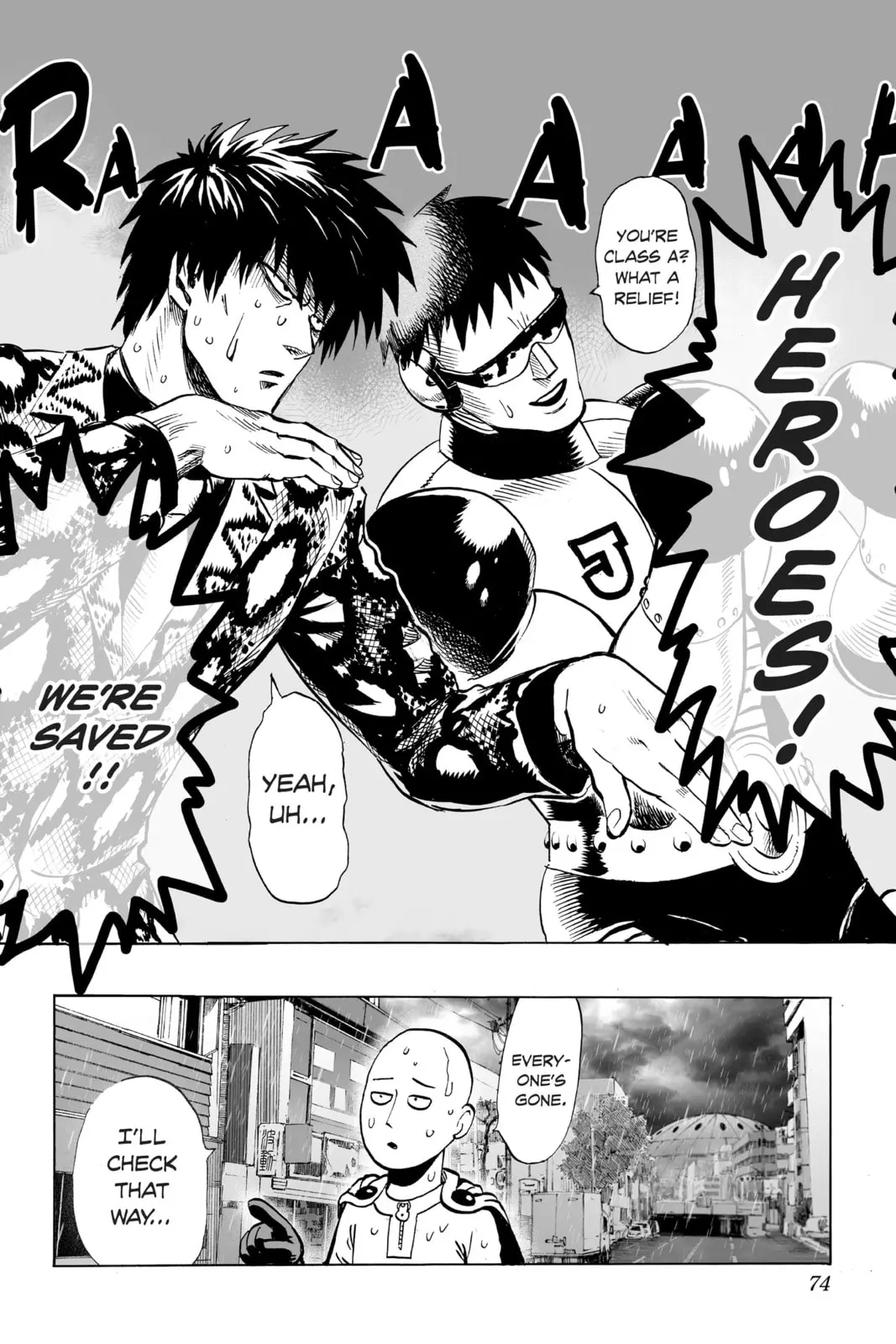One Punch Man, chapter 25, page 61