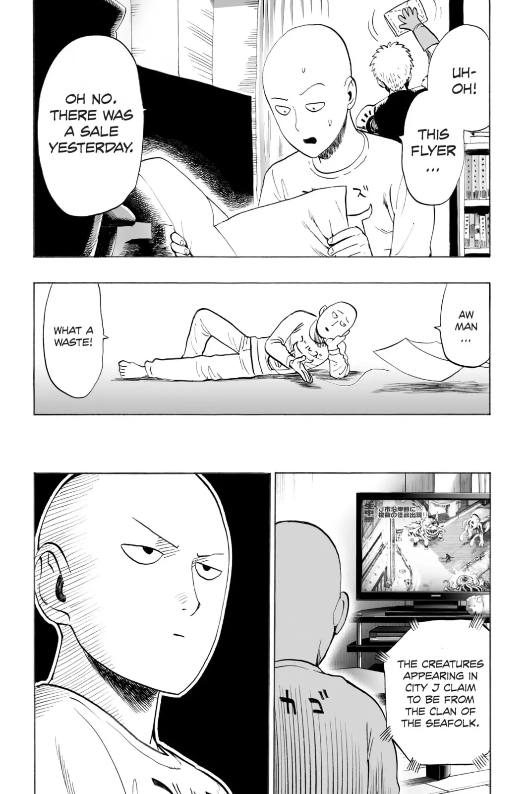 One Punch Man, chapter 24.5, page 28