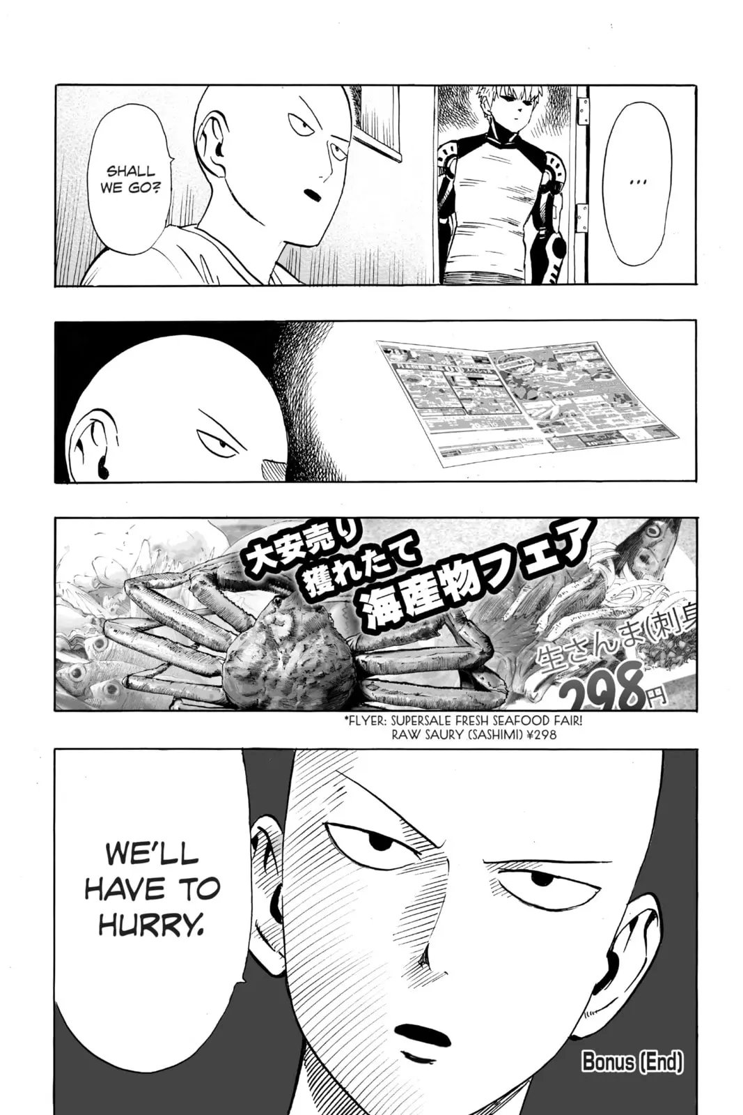 One Punch Man, chapter 24.5, page 29