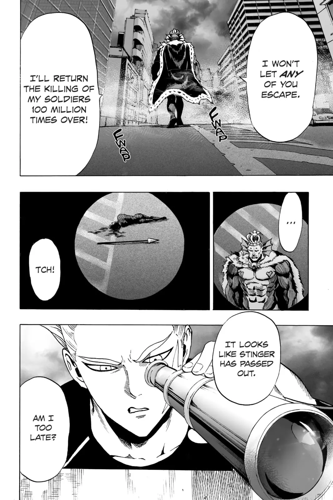 One Punch Man, chapter 24, page 4