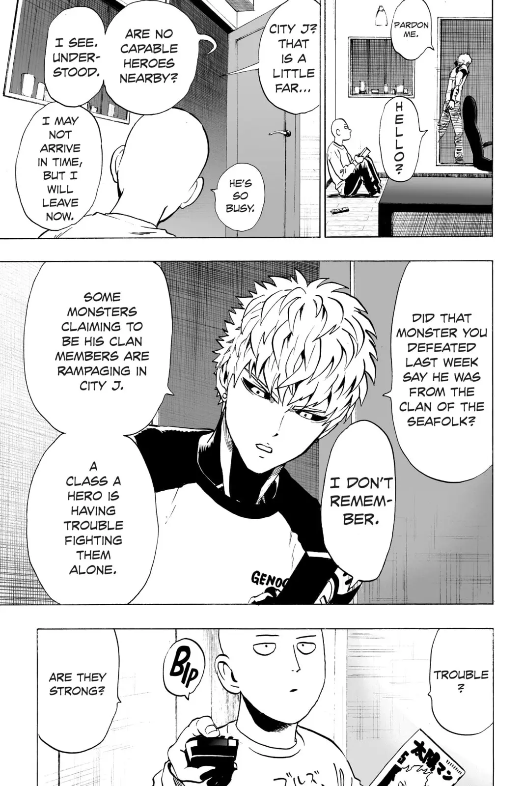 One Punch Man, chapter 23, page 15