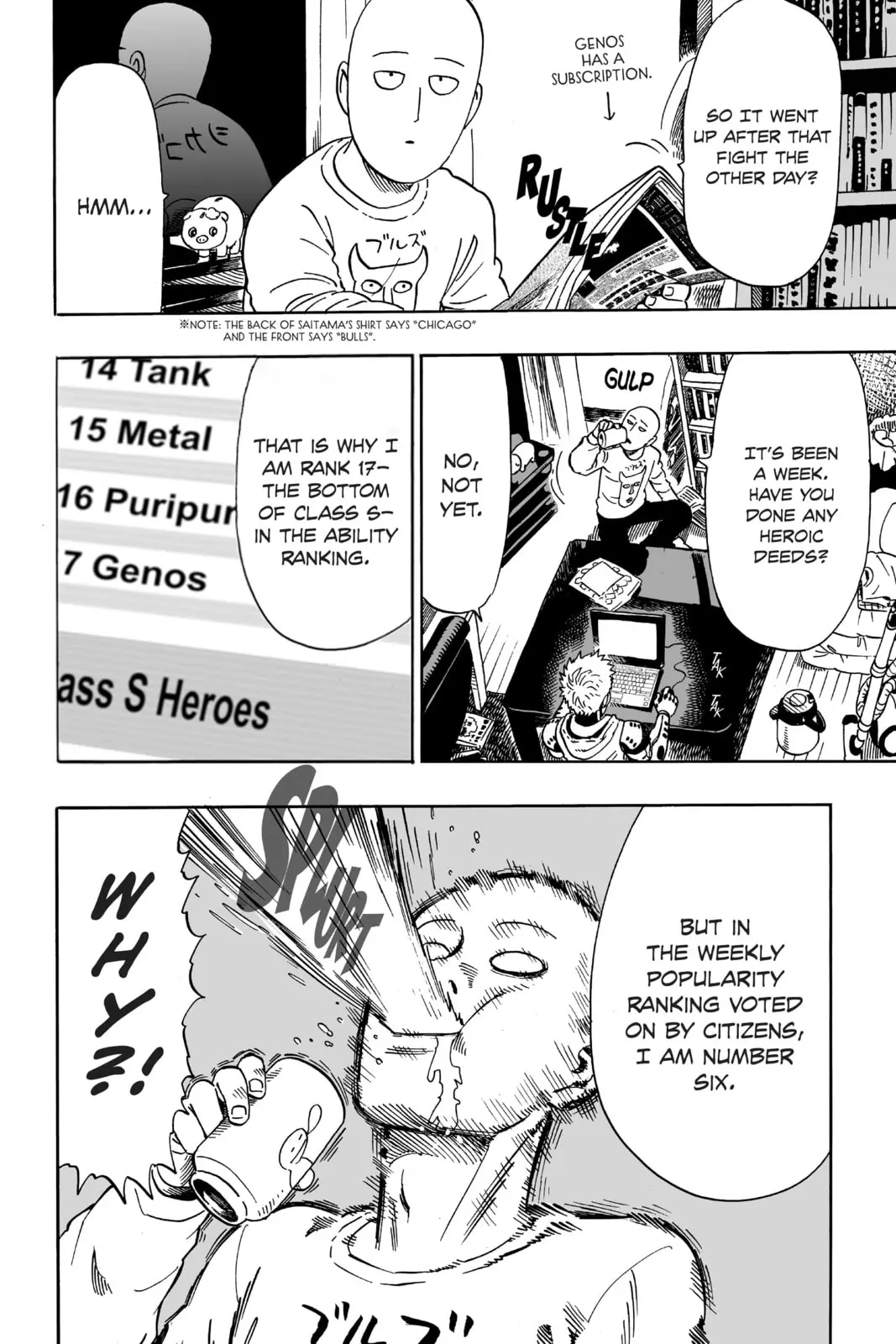 One Punch Man, chapter 21, page 2