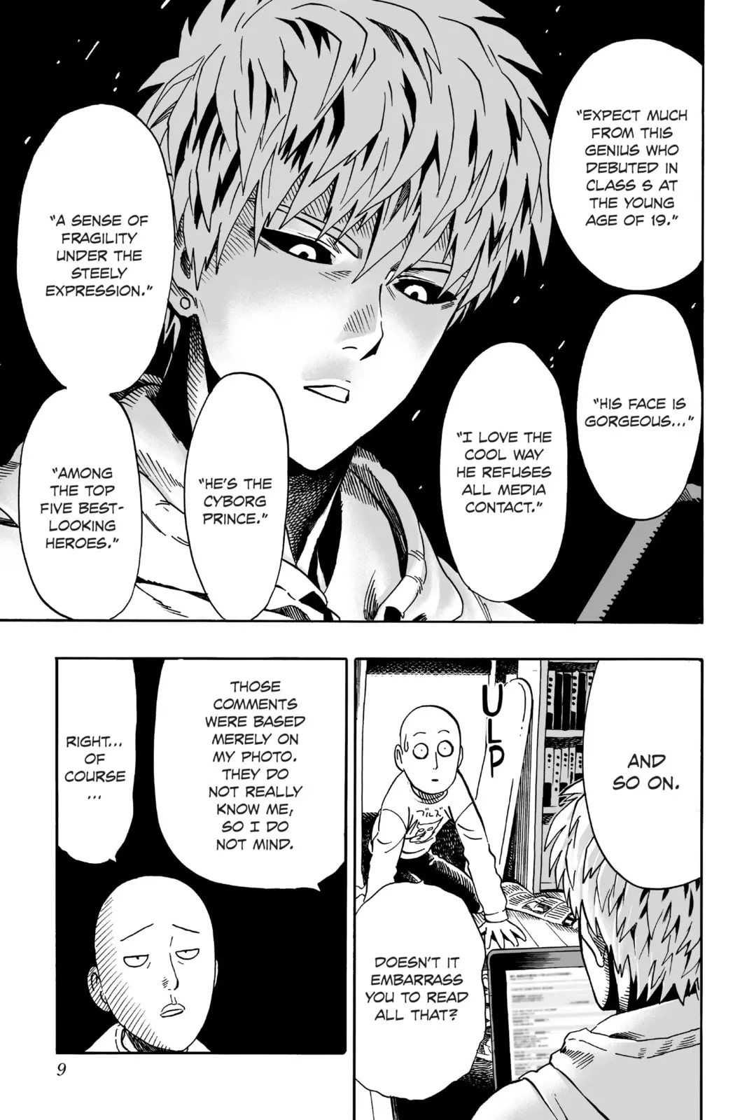 One Punch Man, chapter 21, page 3