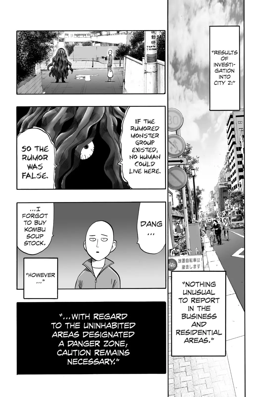 One Punch Man, chapter 20, page 33