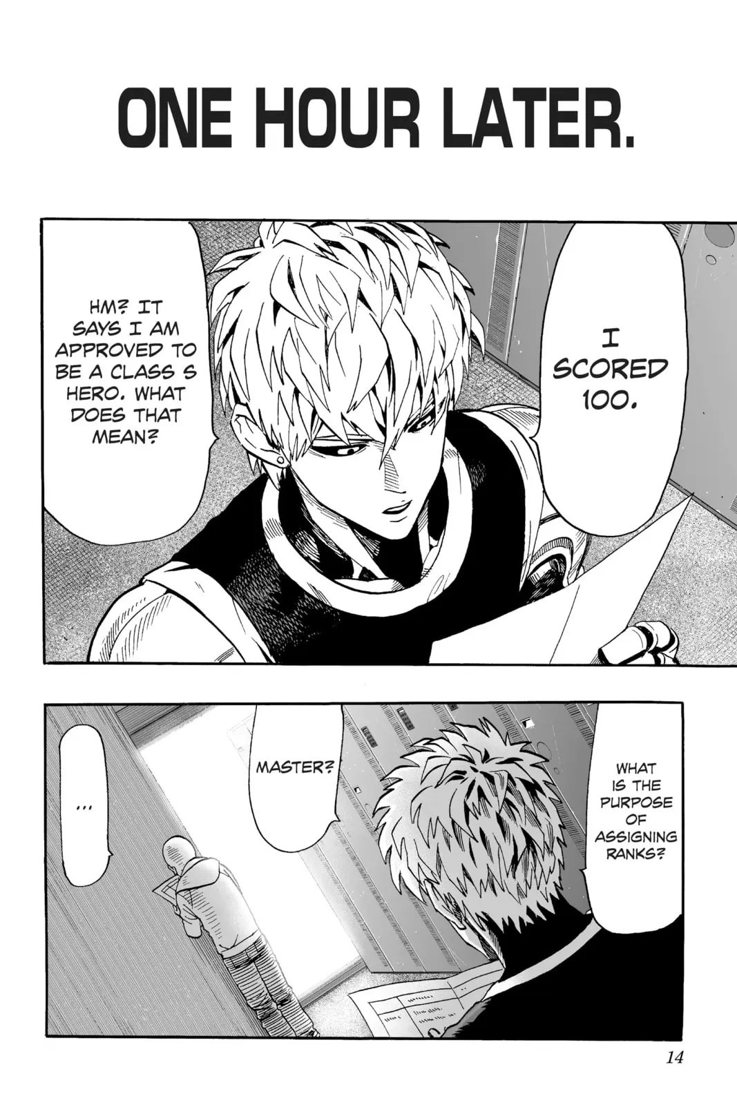 One Punch Man, chapter 16, page 8