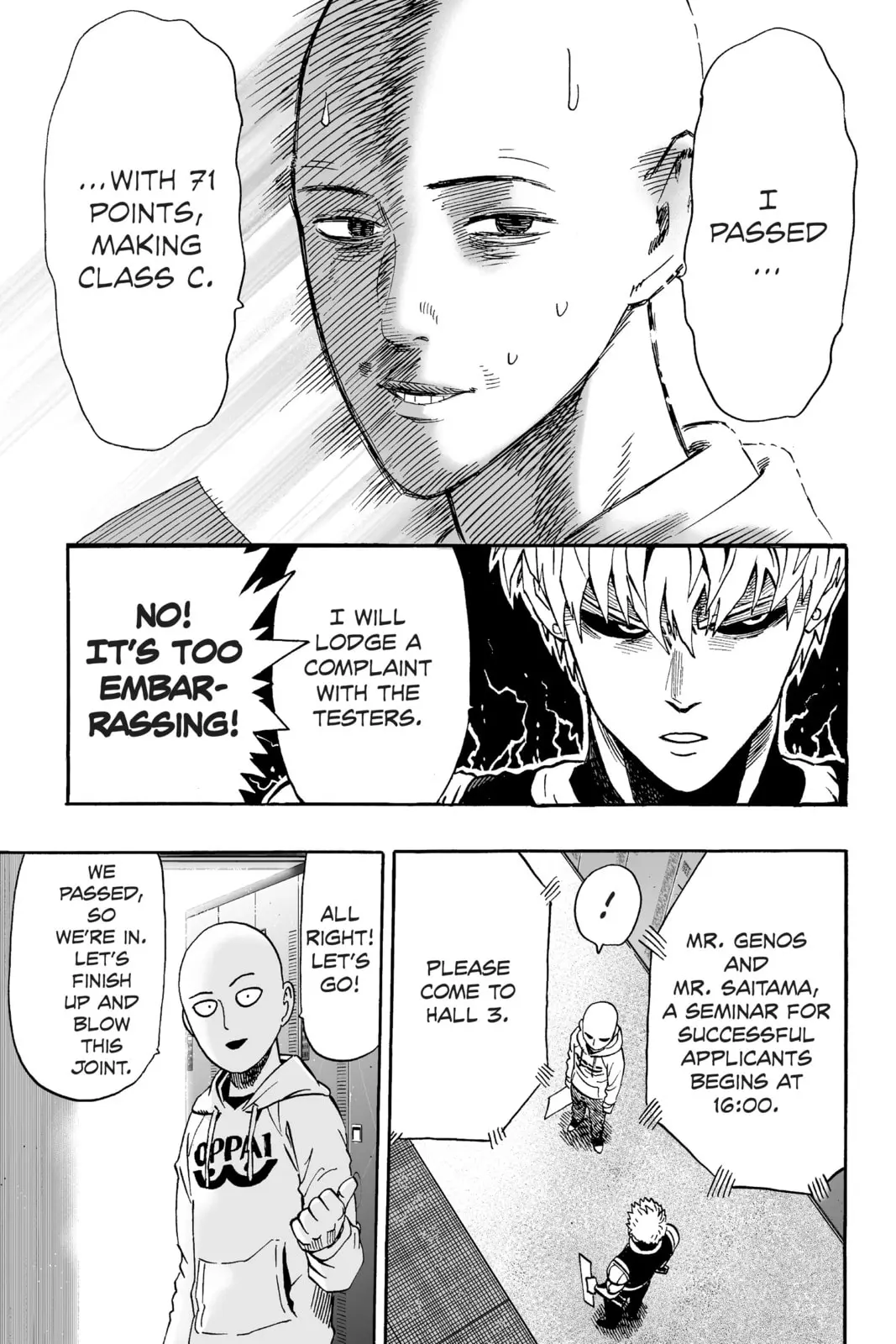One Punch Man, chapter 16, page 9