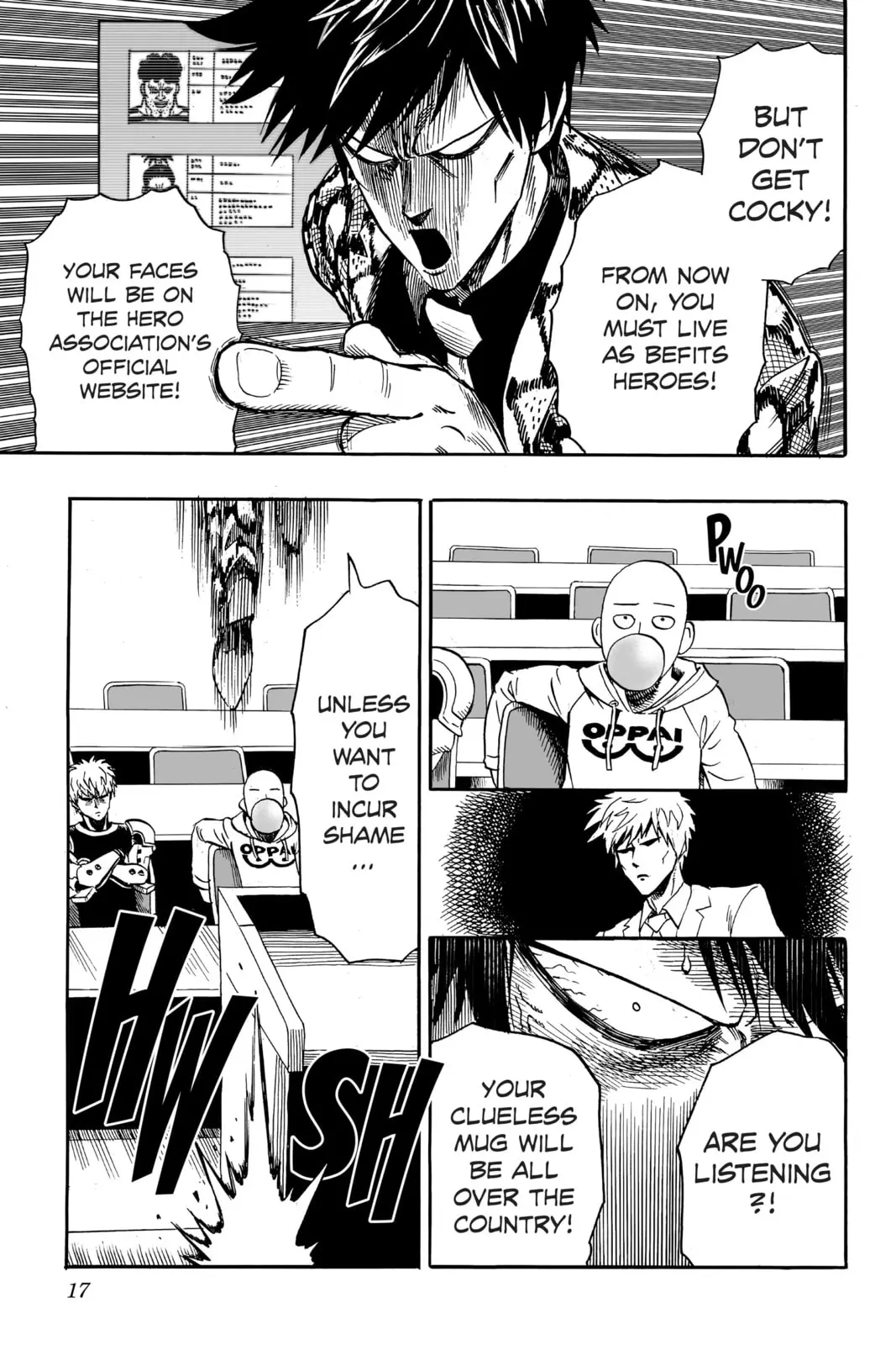 One Punch Man, chapter 16, page 11