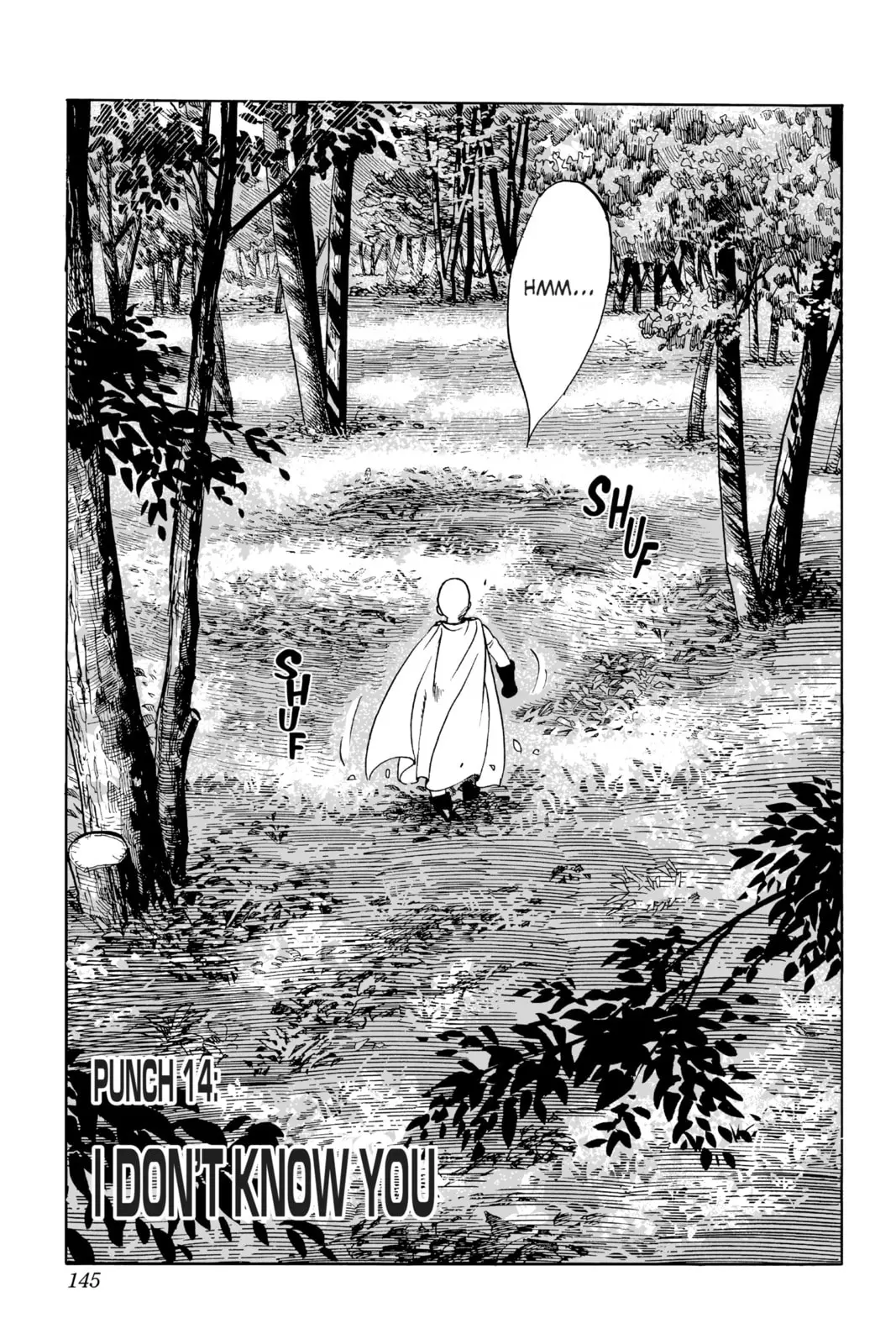 One Punch Man, chapter 14, page 1