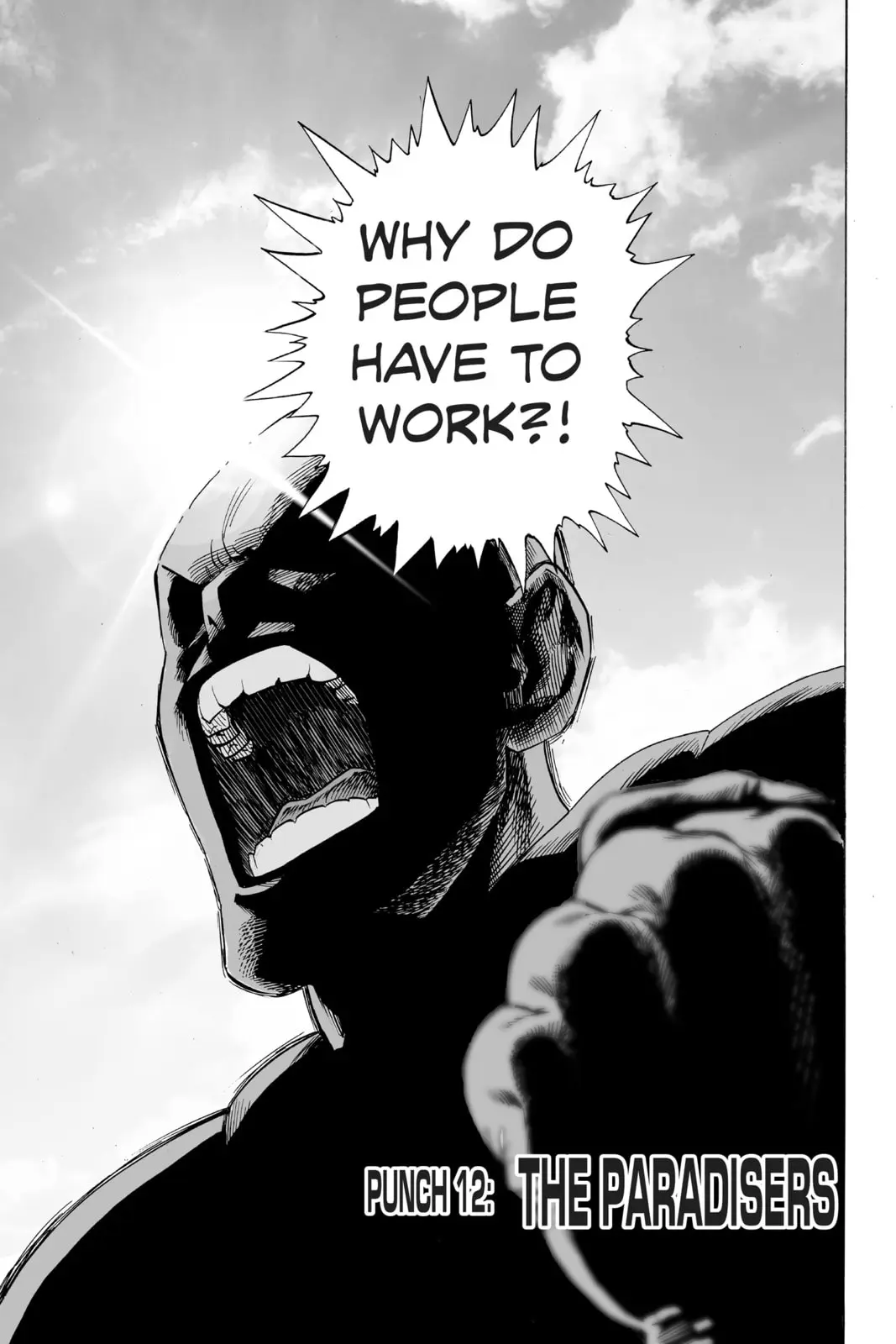 One Punch Man, chapter 12, page 1