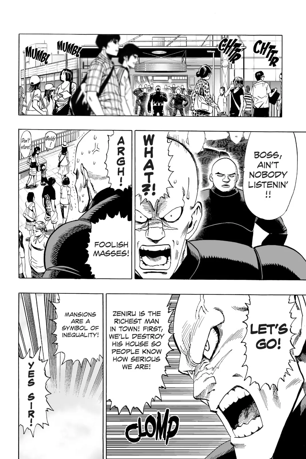 One Punch Man, chapter 12, page 4