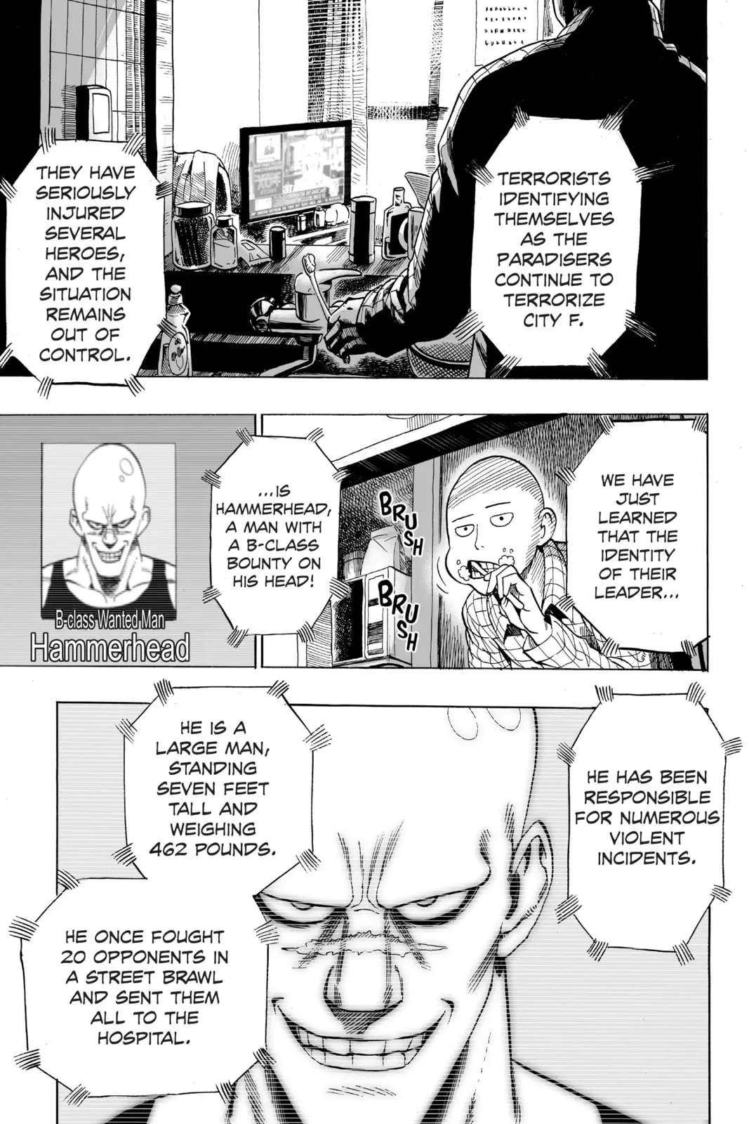 One Punch Man, chapter 12, page 11