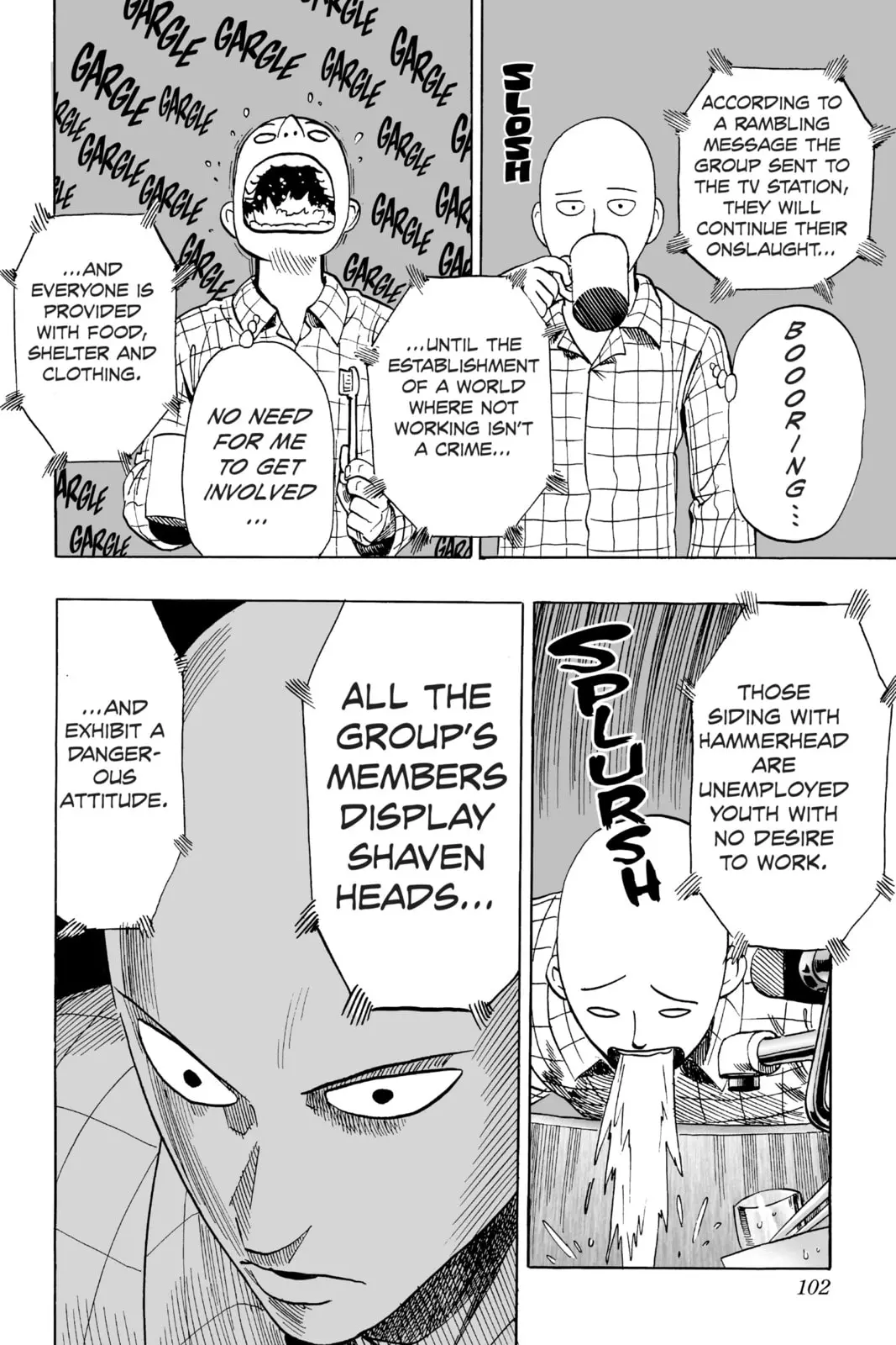 One Punch Man, chapter 12, page 12