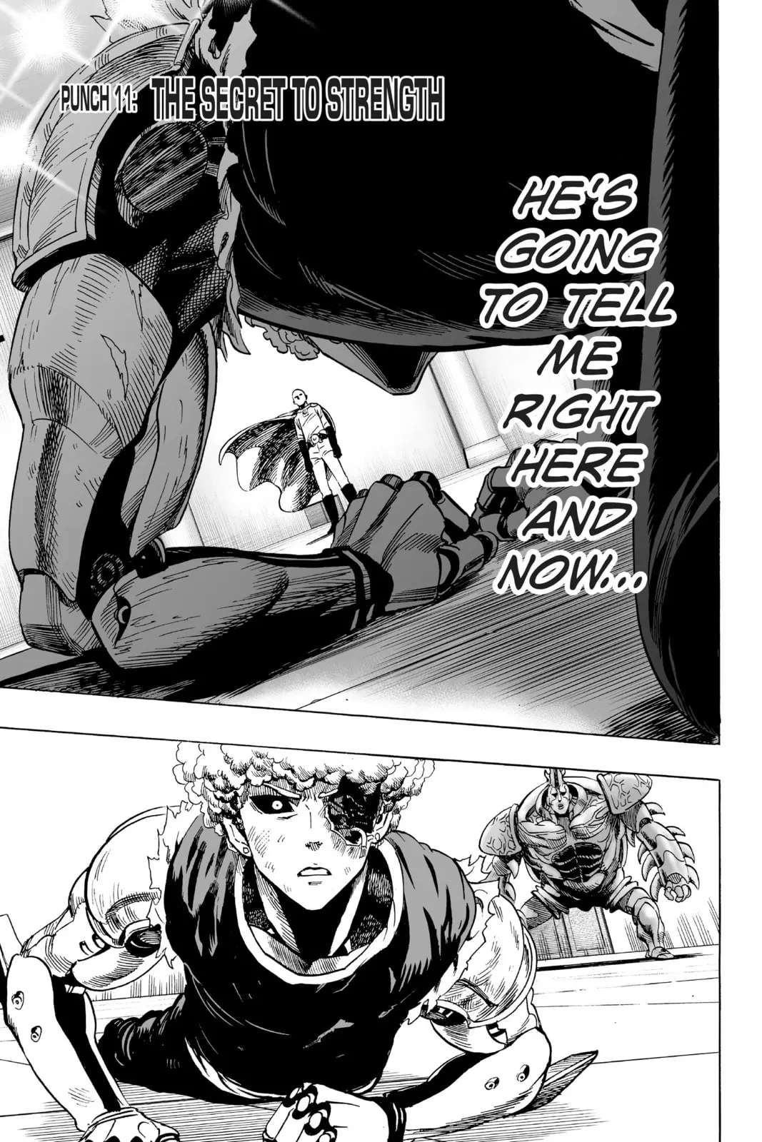 One Punch Man, chapter 11, page 1