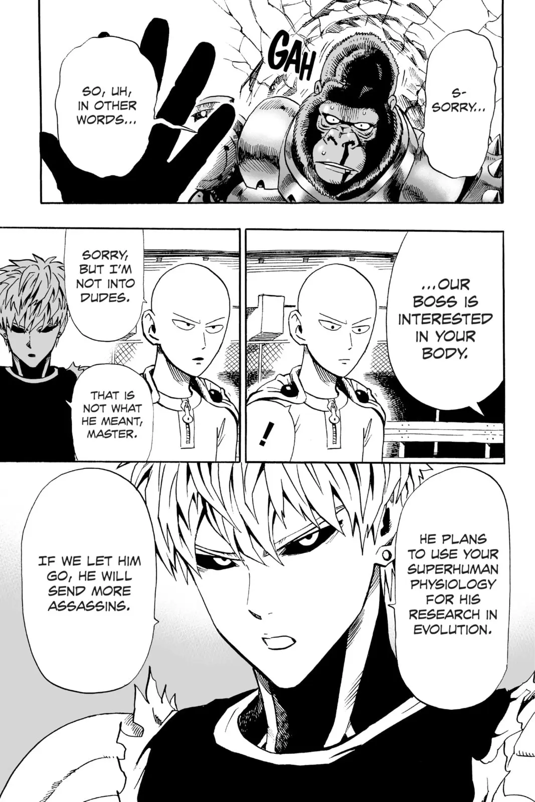 One Punch Man, chapter 9, page 7