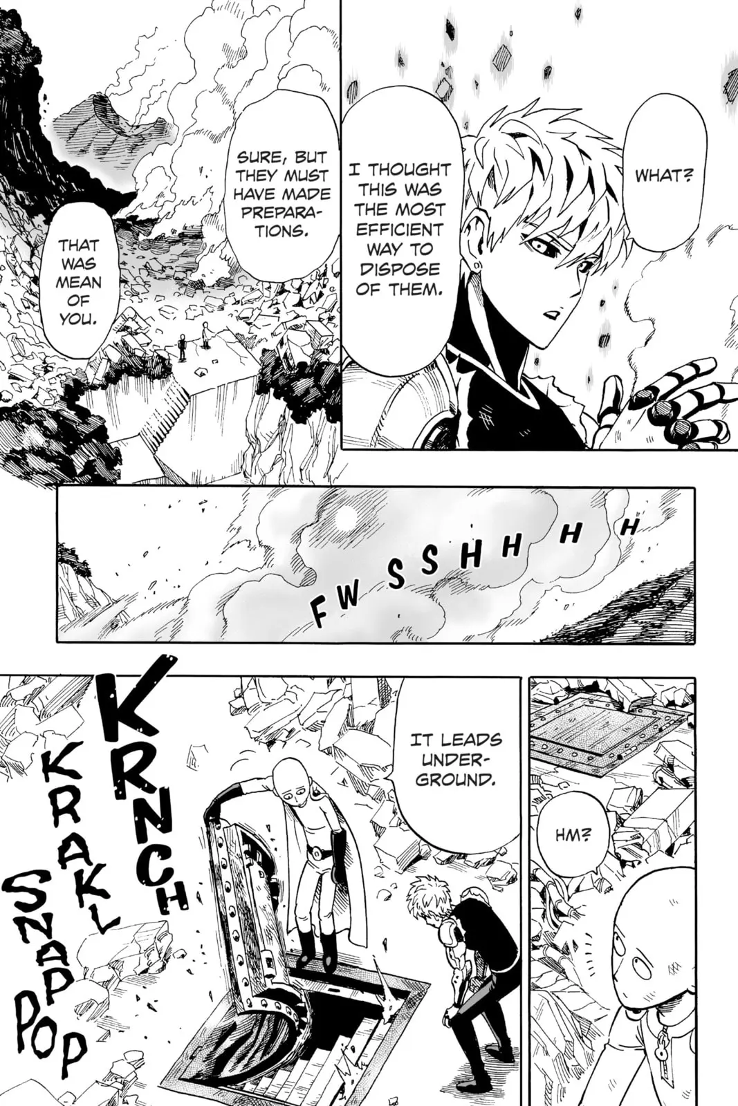 One Punch Man, chapter 9, page 17