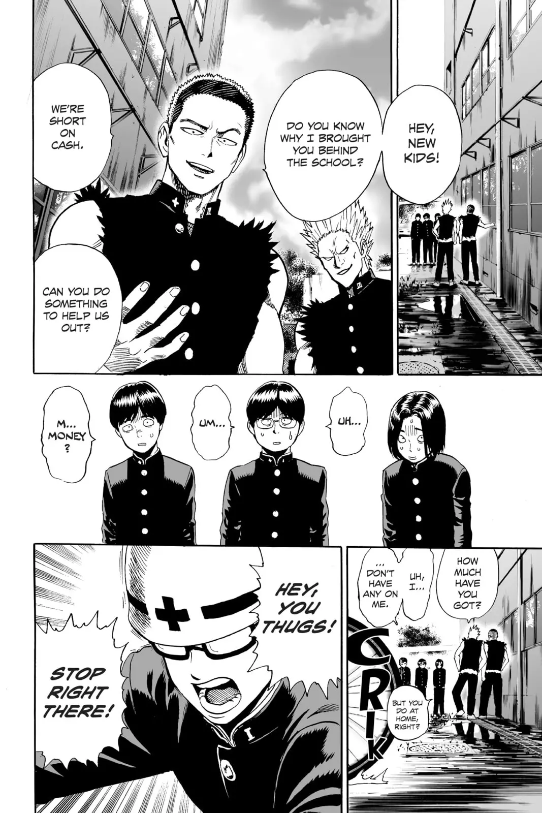 One Punch Man, chapter 8.5, page 2